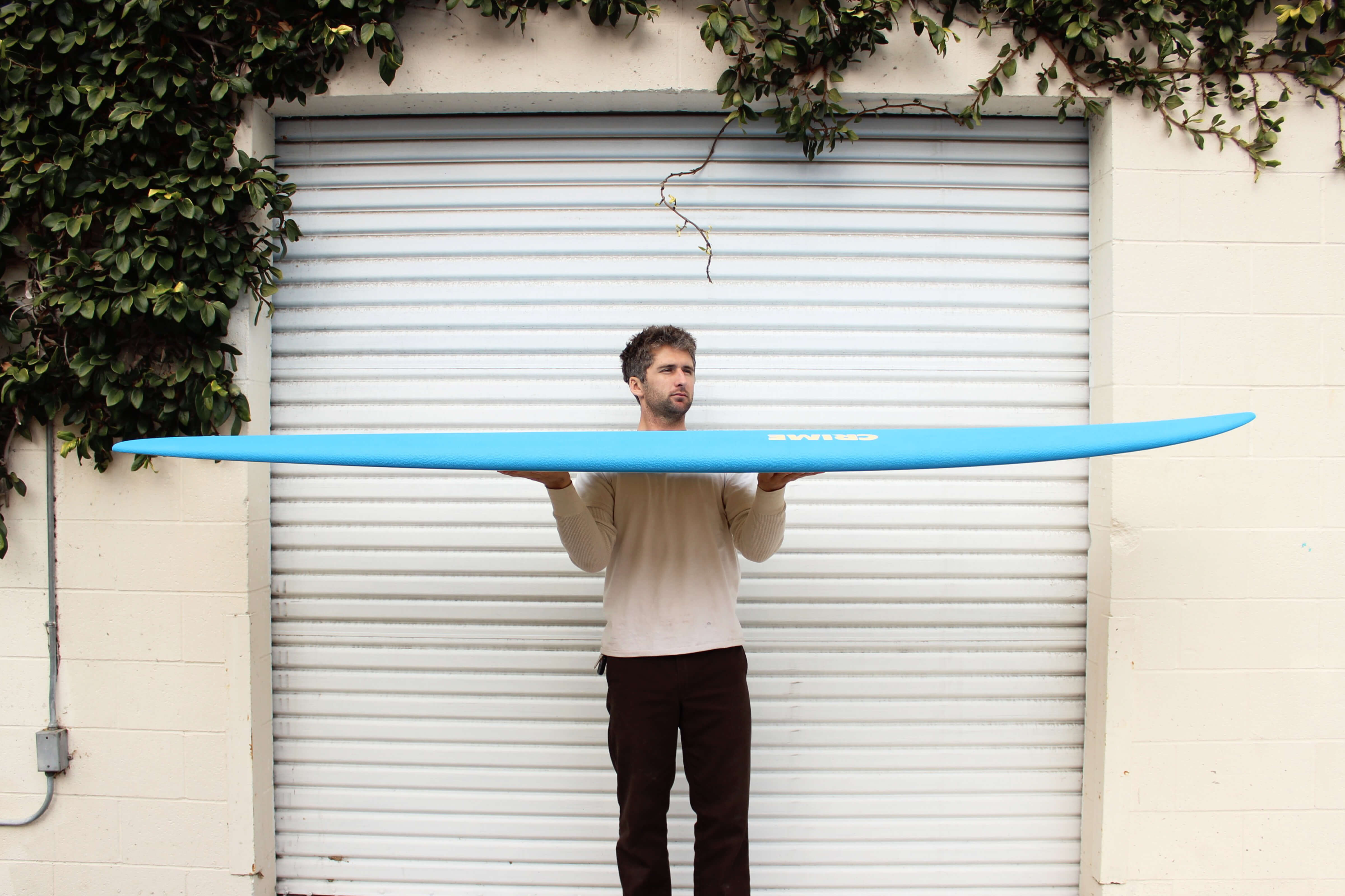 8'10 Crime Long Fish - Blue and Tan - Mollusk Surf Shop