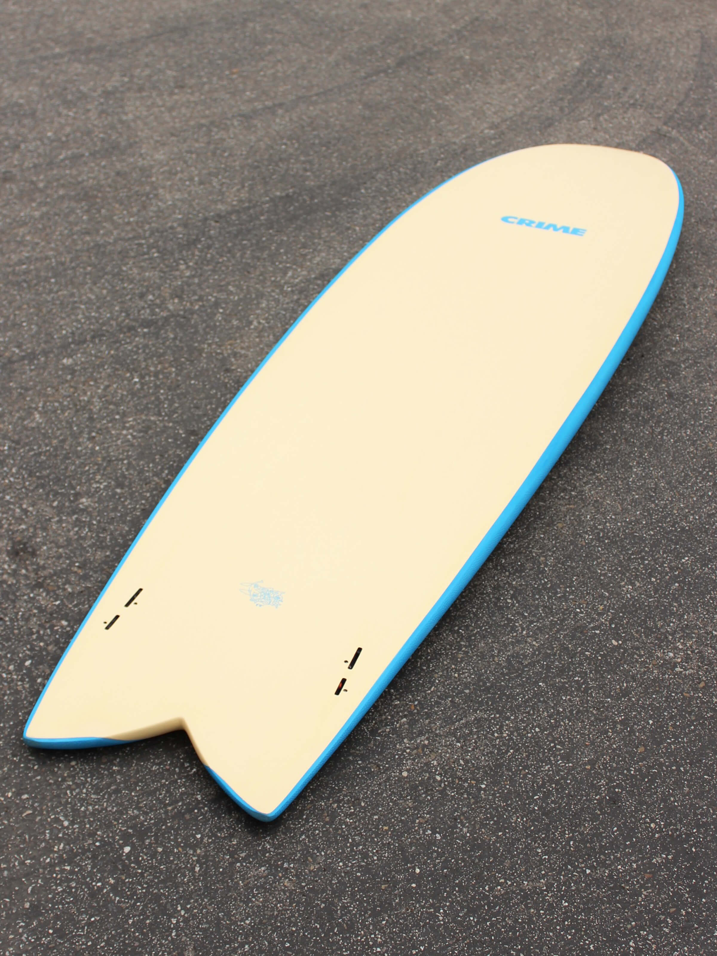 8'10 Crime Long Fish - Blue and Tan - Mollusk Surf Shop
