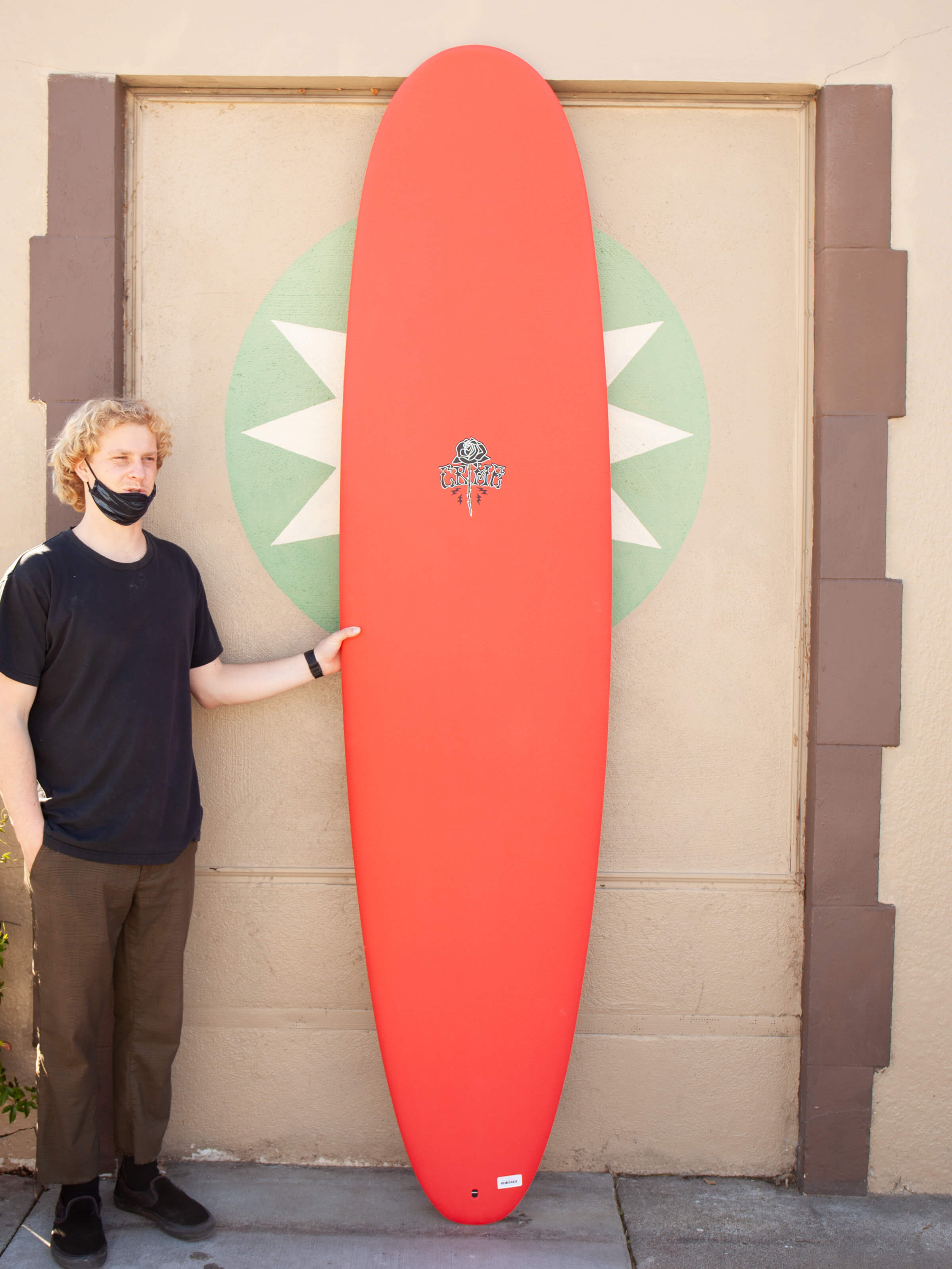 8'6 Crime Stubby - Red - Mollusk Surf Shop