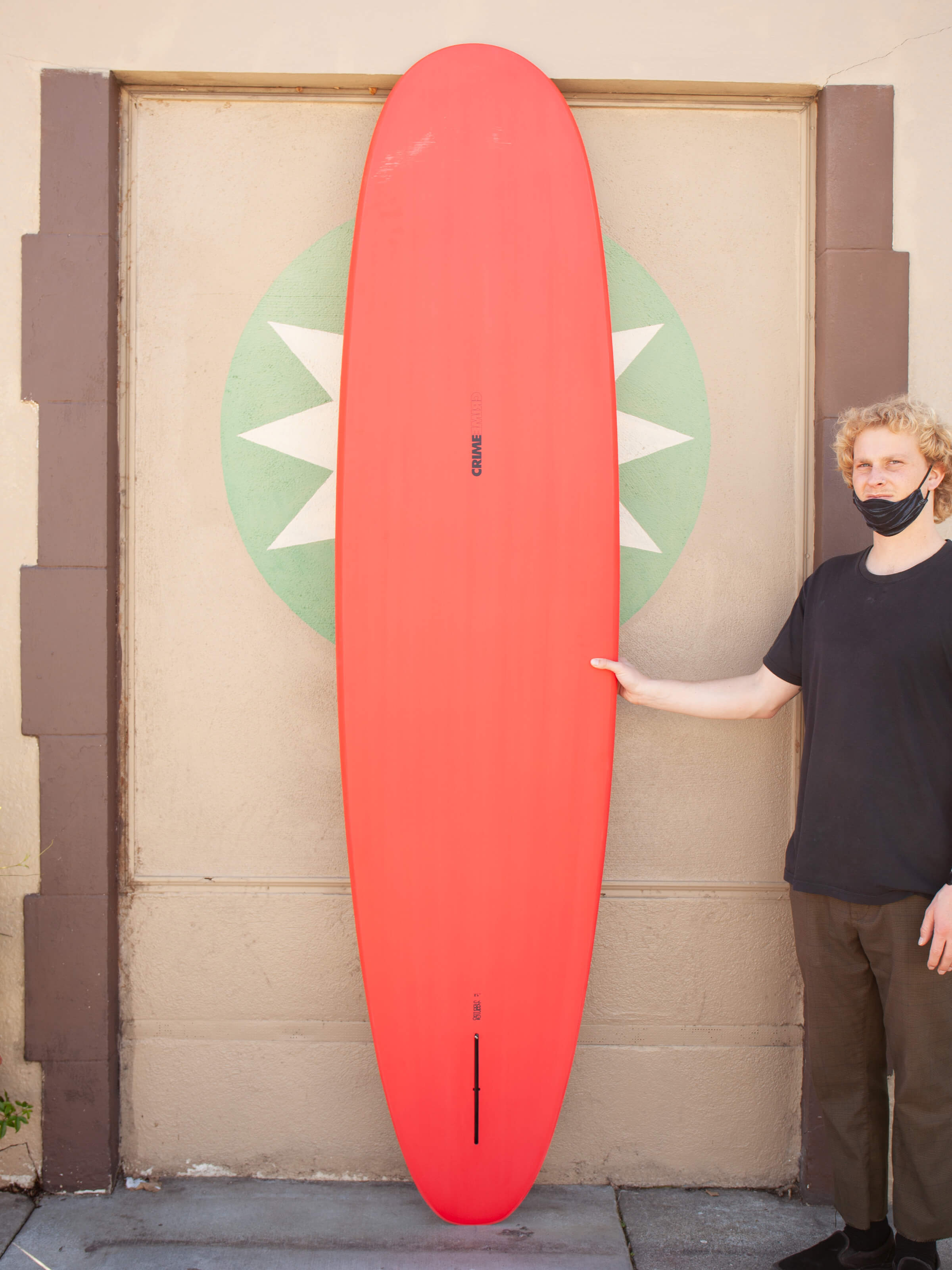 8'6 Crime Stubby - Red - Mollusk Surf Shop