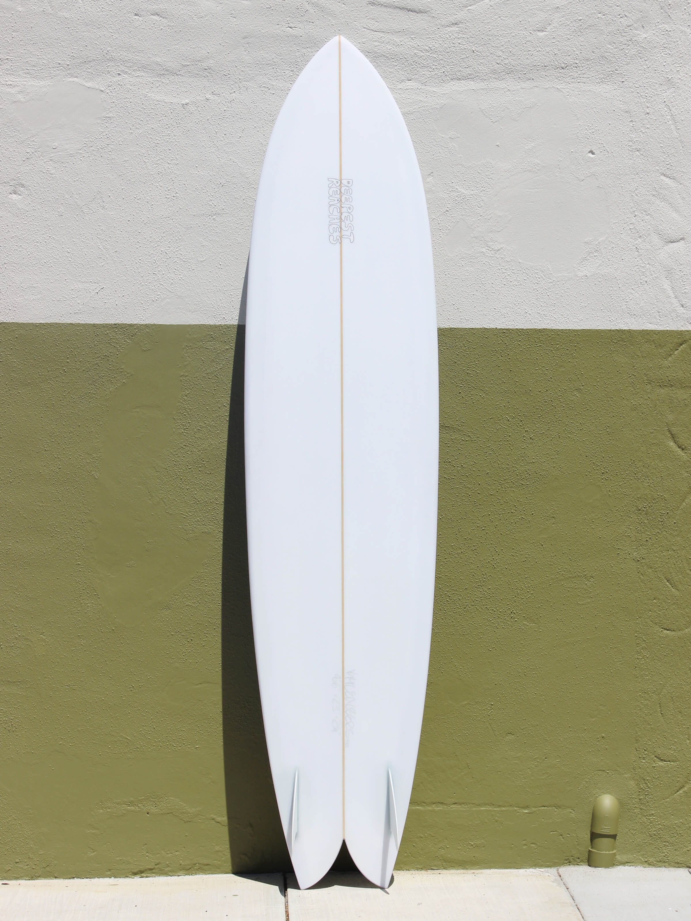 8'6 Deepest Reaches MEGAfish - clear - Mollusk Surf Shop
