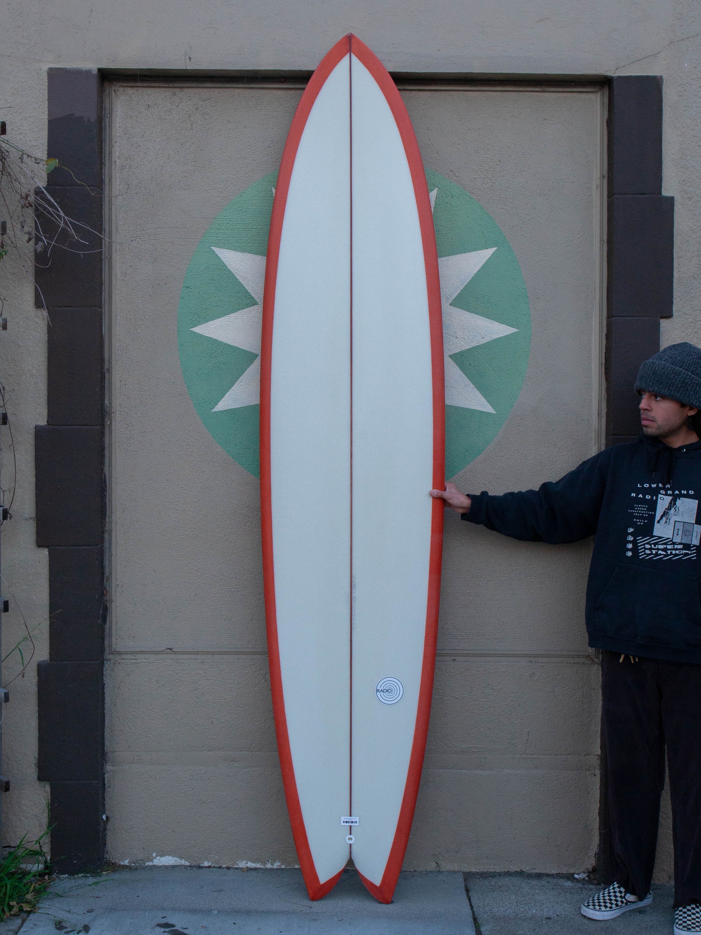 8'8 Radio Ocean Liner - Rust - Mollusk Surf Shop