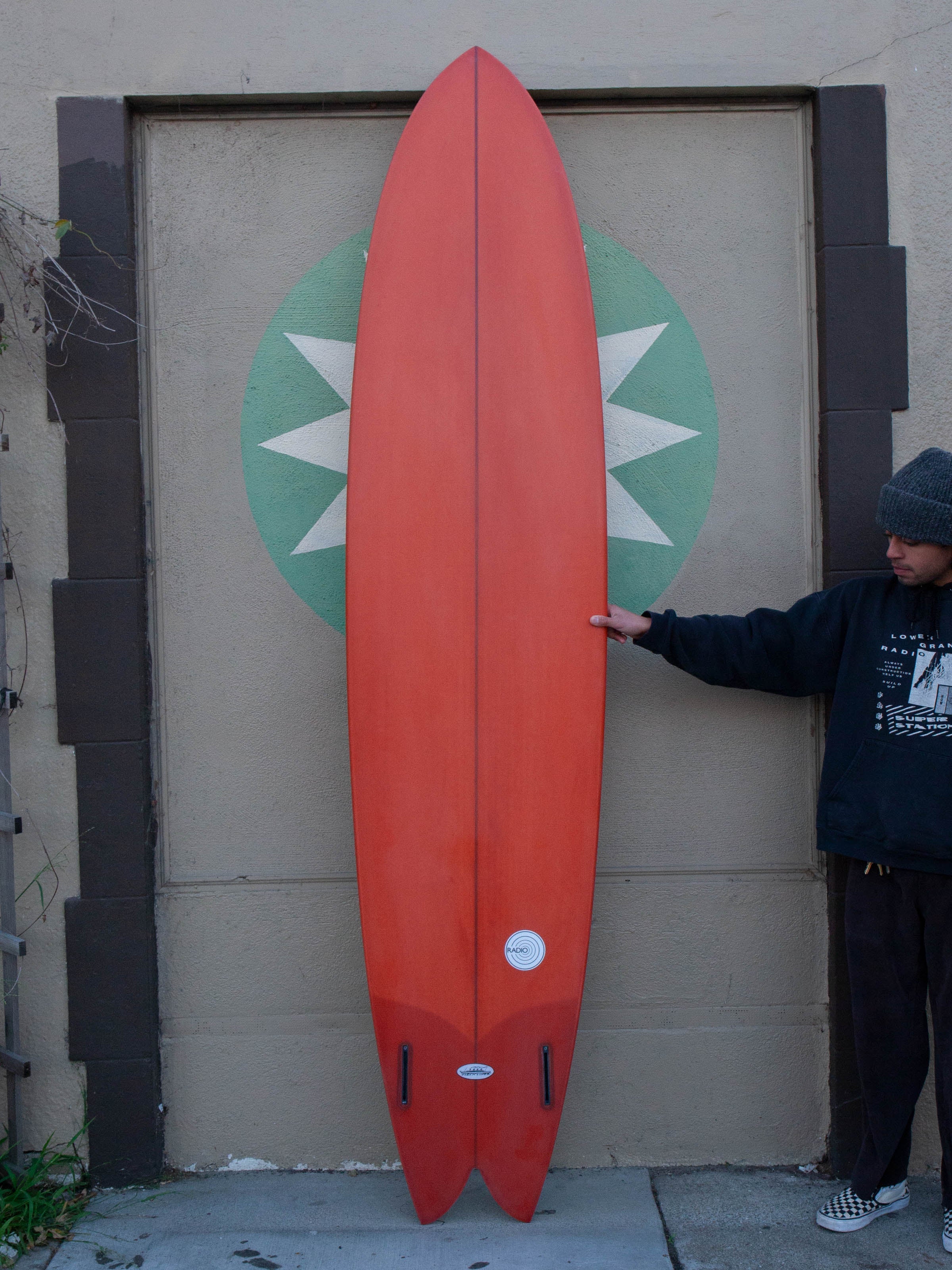 8'8 Radio Ocean Liner - Rust - Mollusk Surf Shop