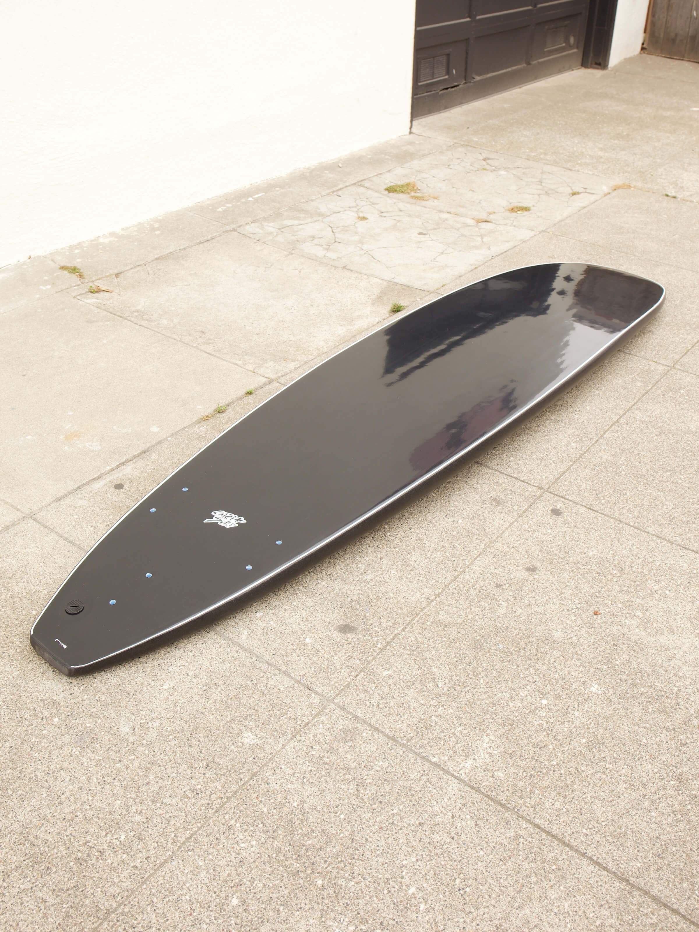9'0 Catch Surf Log - Blank - Black - Mollusk Surf Shop