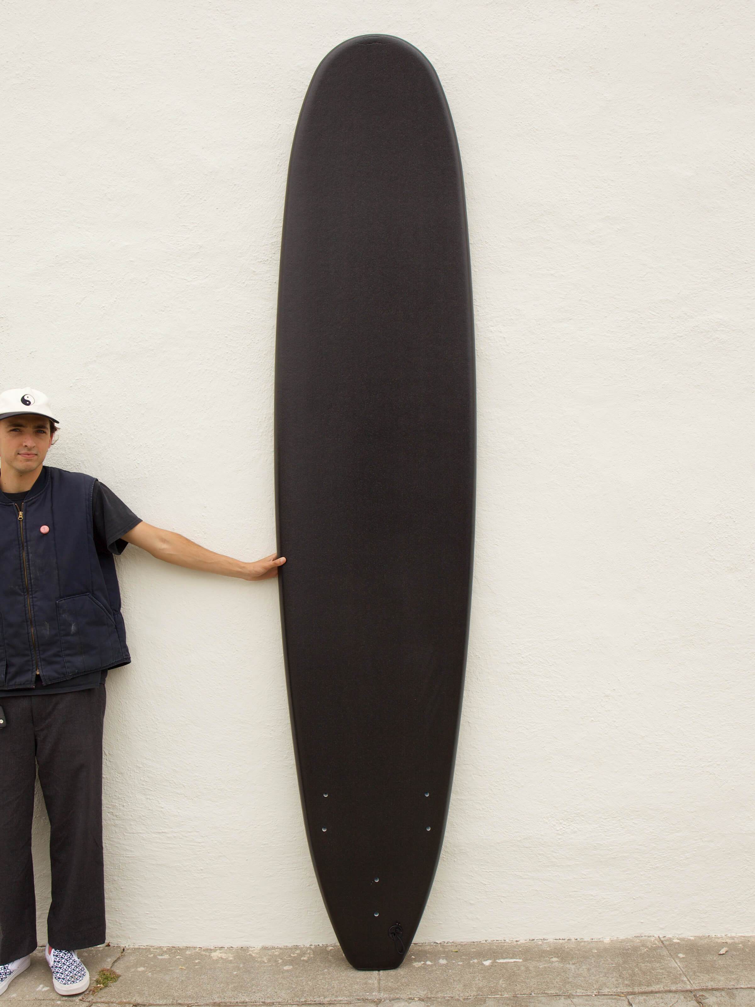9'0 Catch Surf Log - Blank - Black - Mollusk Surf Shop
