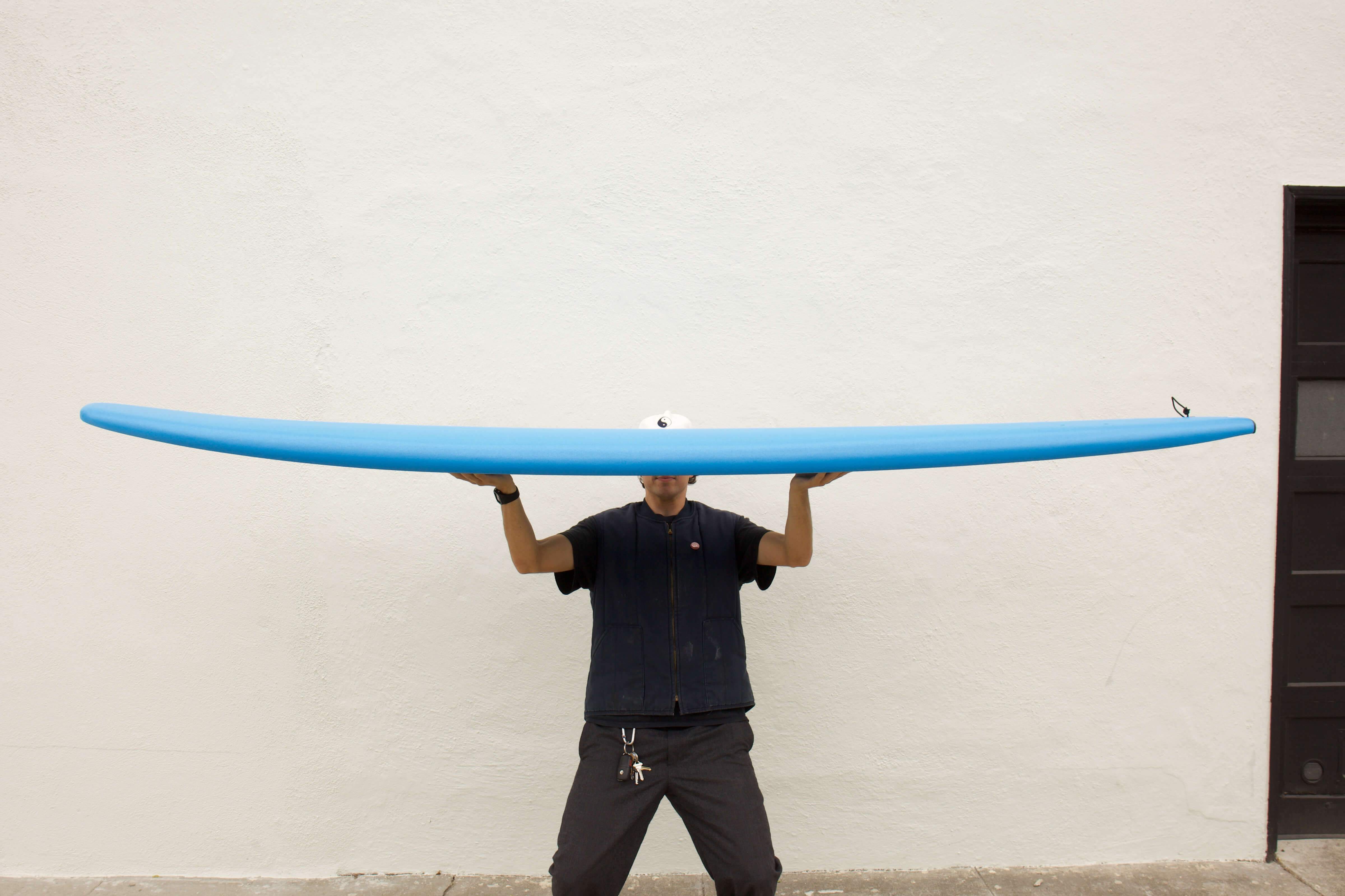 9'0 Catch Surf Log - Blank - Blue - Mollusk Surf Shop