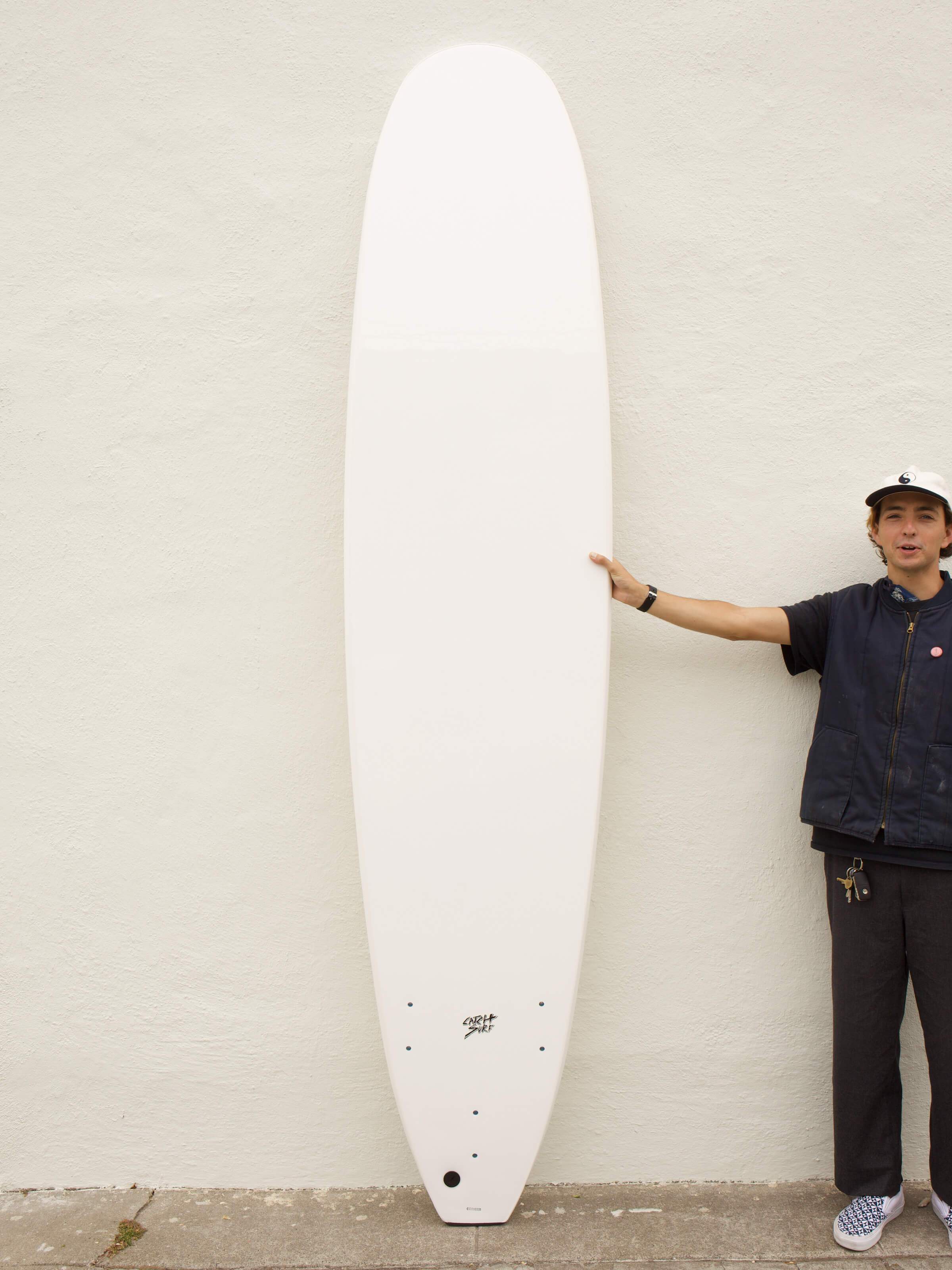 9'0 Catch Surf Log - Blank - White - Mollusk Surf Shop