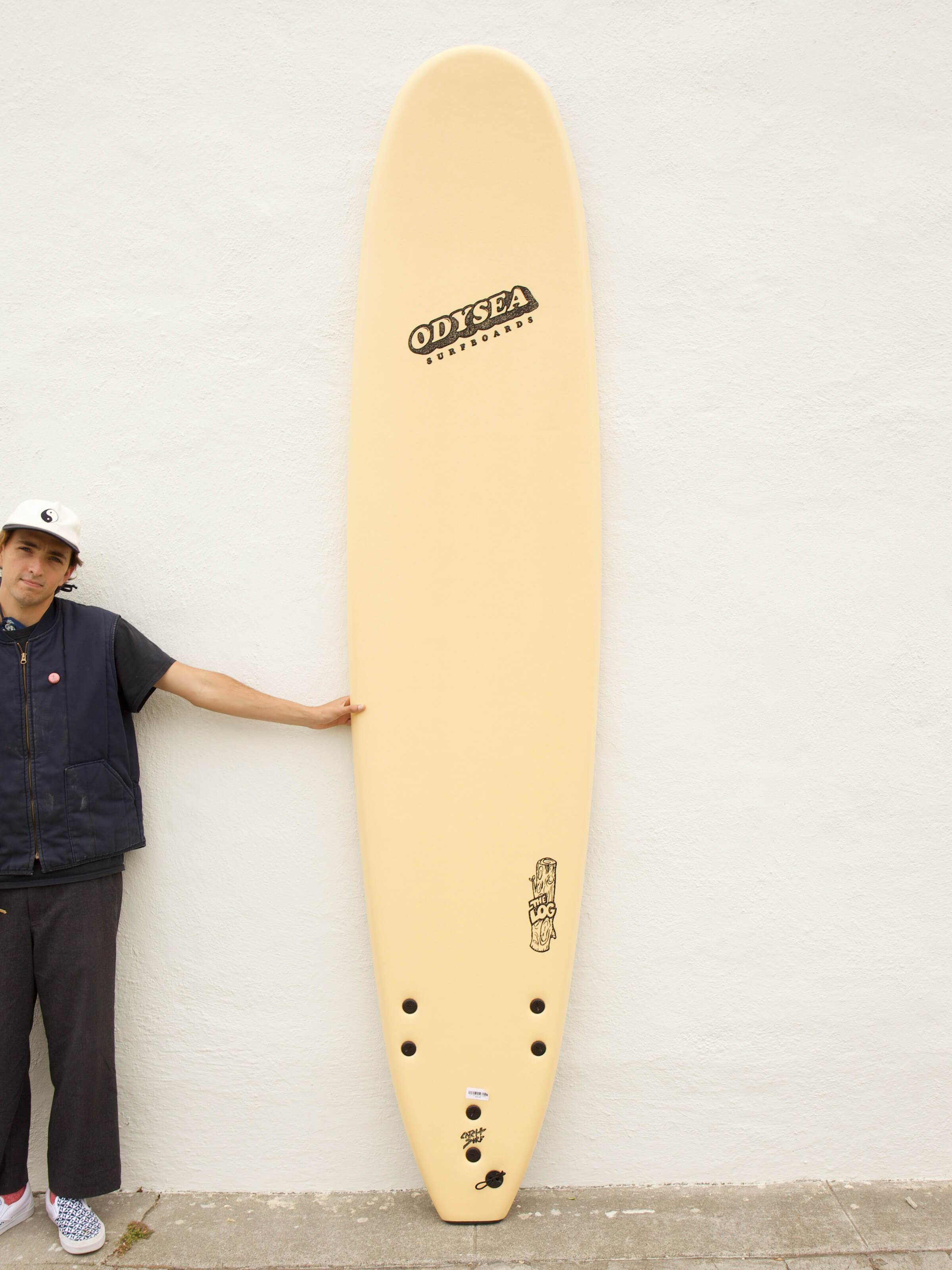 9'0 Catch Surf Log - Vanilla - Mollusk Surf Shop