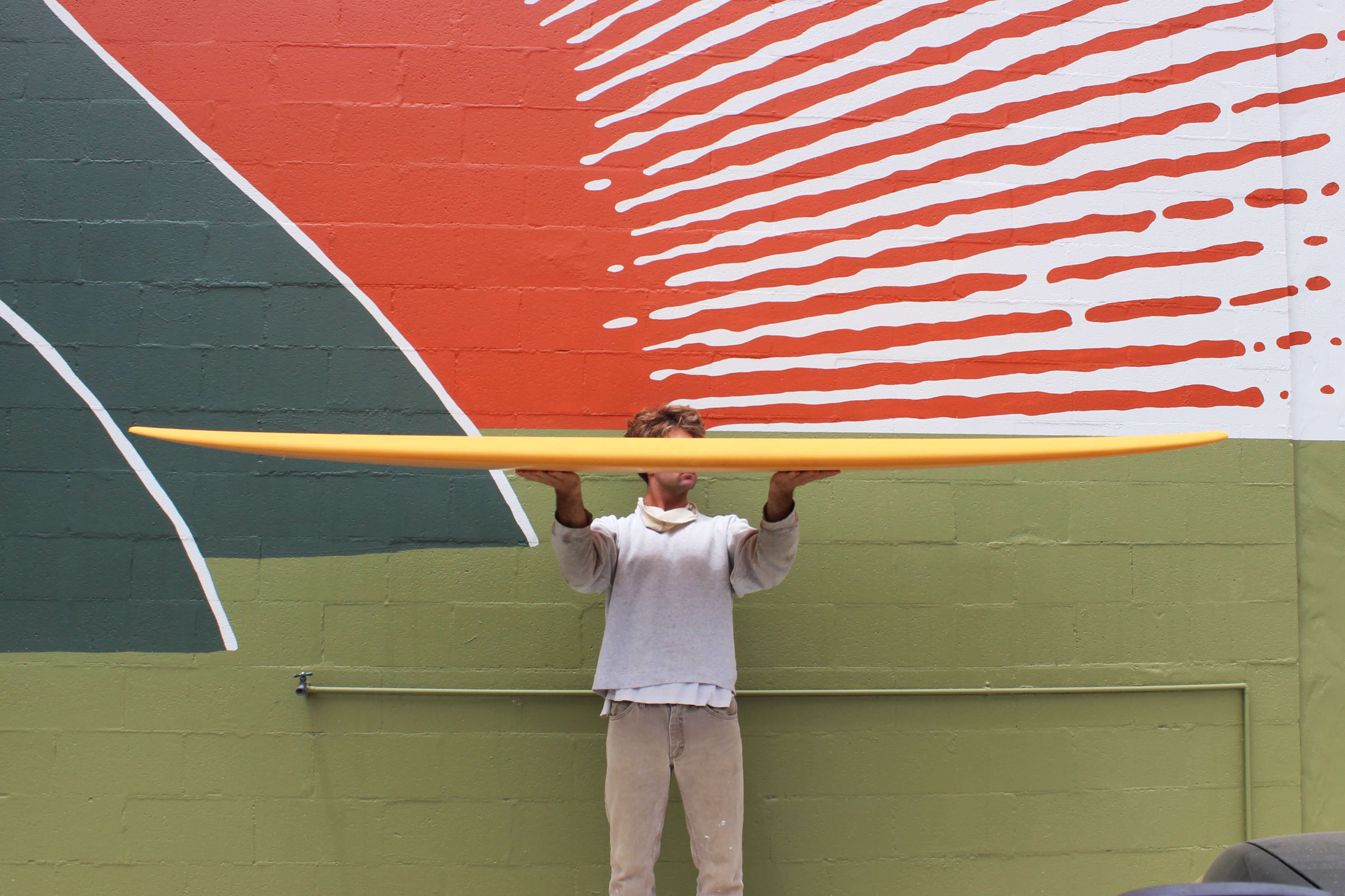 9'4 Crime Noserider - Mango - Mollusk Surf Shop