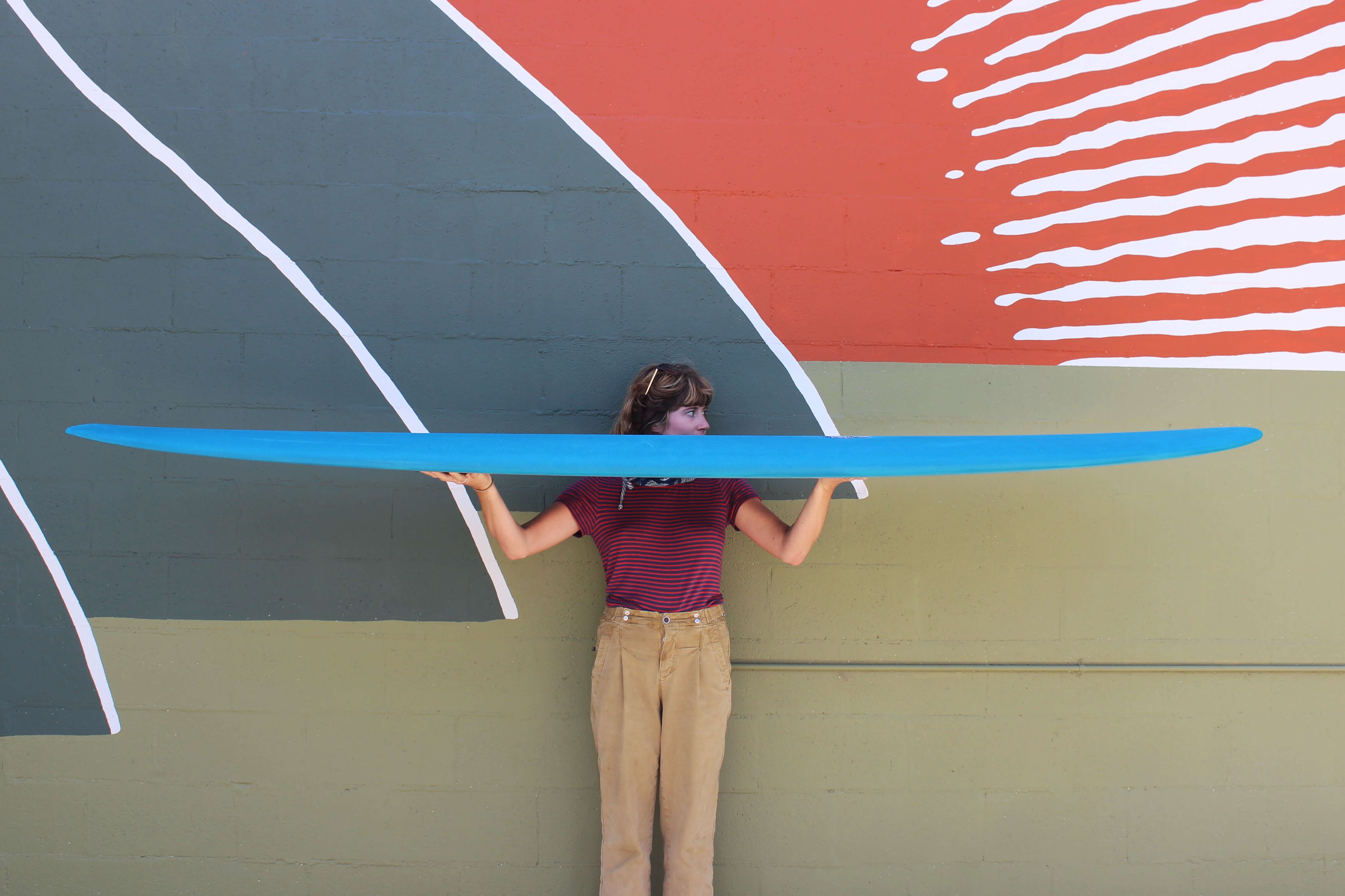 9'4 Crime Noserider - Teal - Mollusk Surf Shop