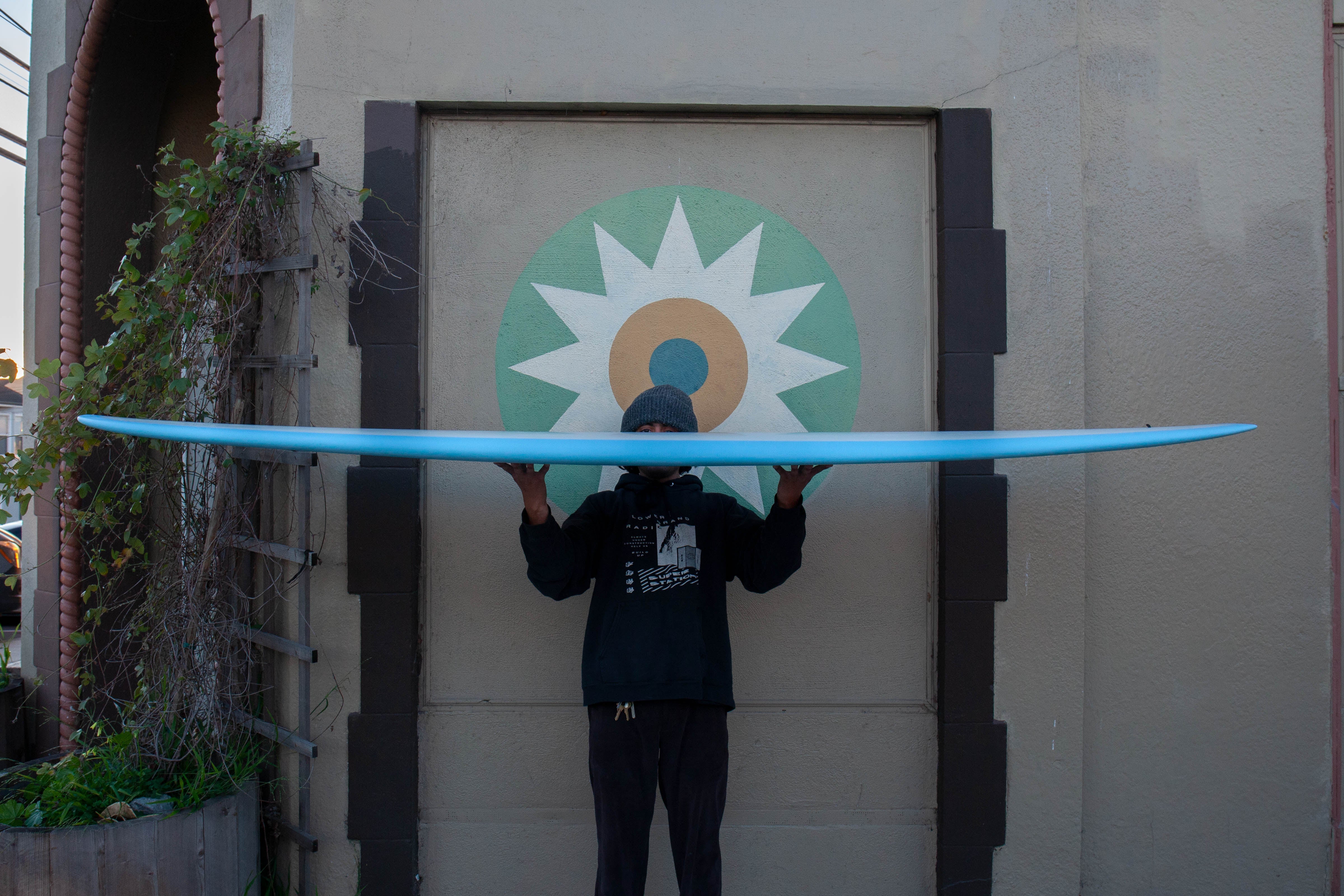 9'4 Radio Noserider - Baby Blue - Mollusk Surf Shop