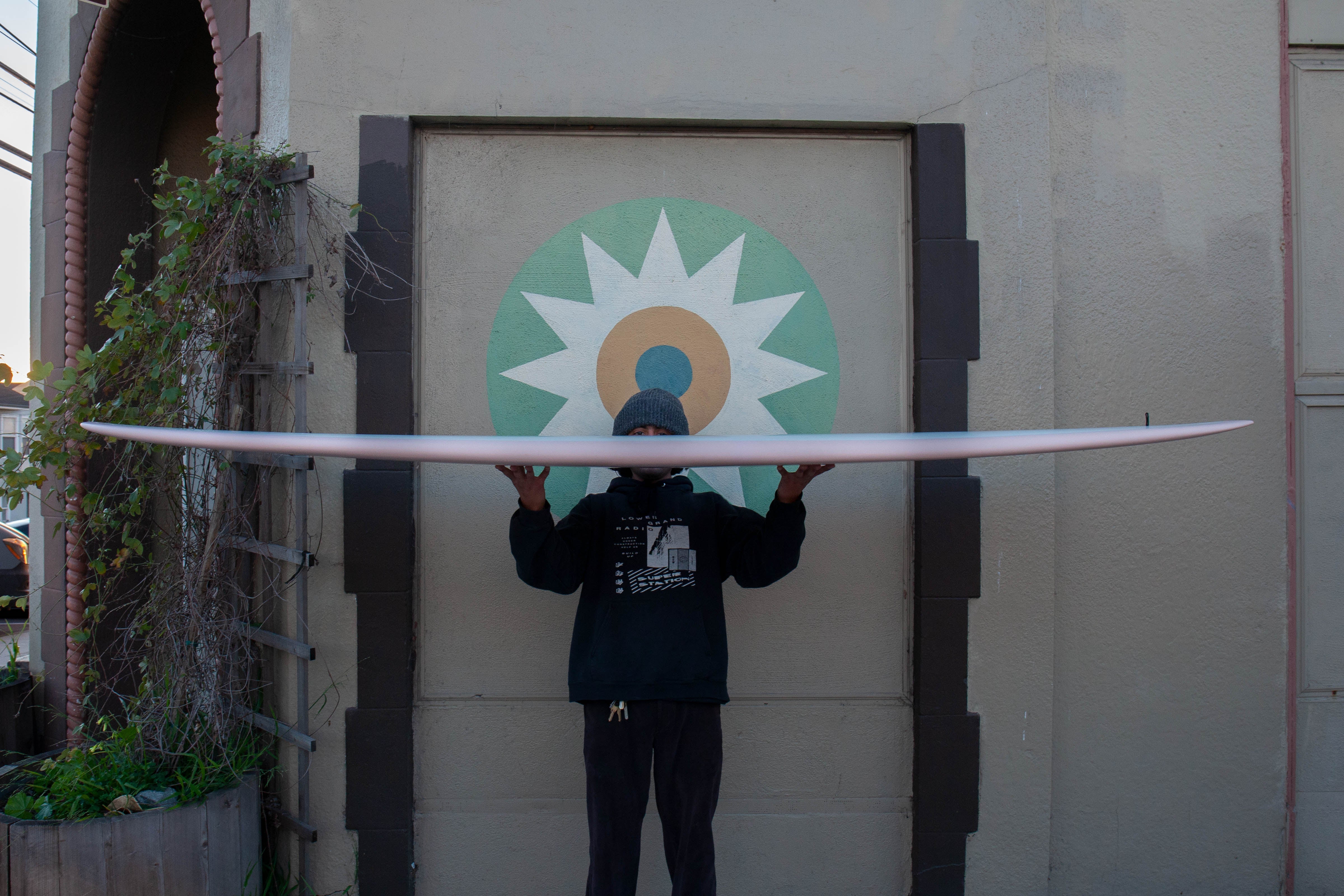 9'4 Radio Noserider - Blush - Mollusk Surf Shop