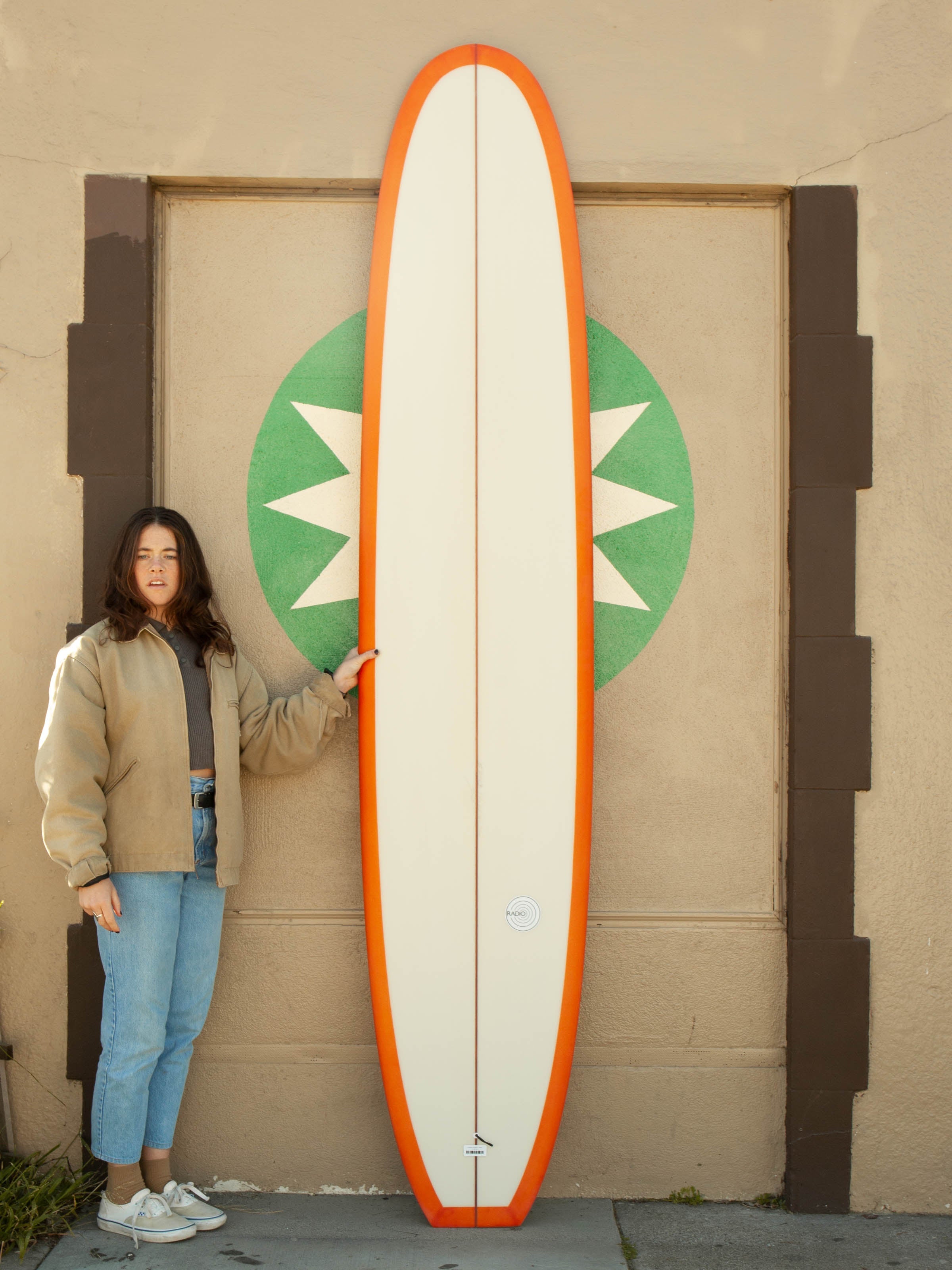 9'4 Radio Noserider - Orange - Mollusk Surf Shop