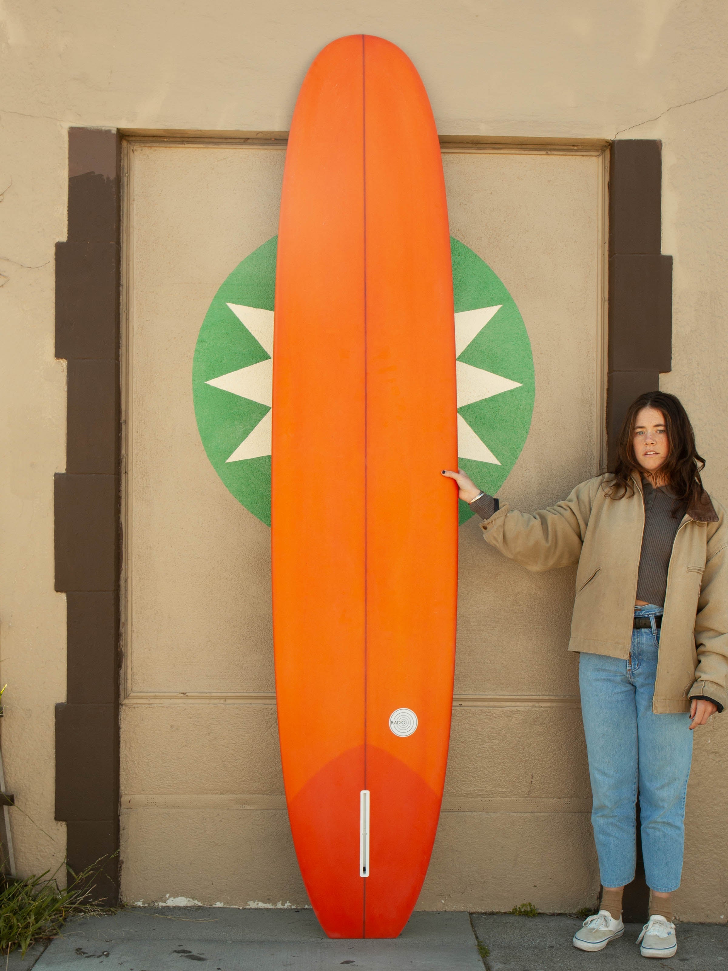 9'4 Radio Noserider - Orange - Mollusk Surf Shop
