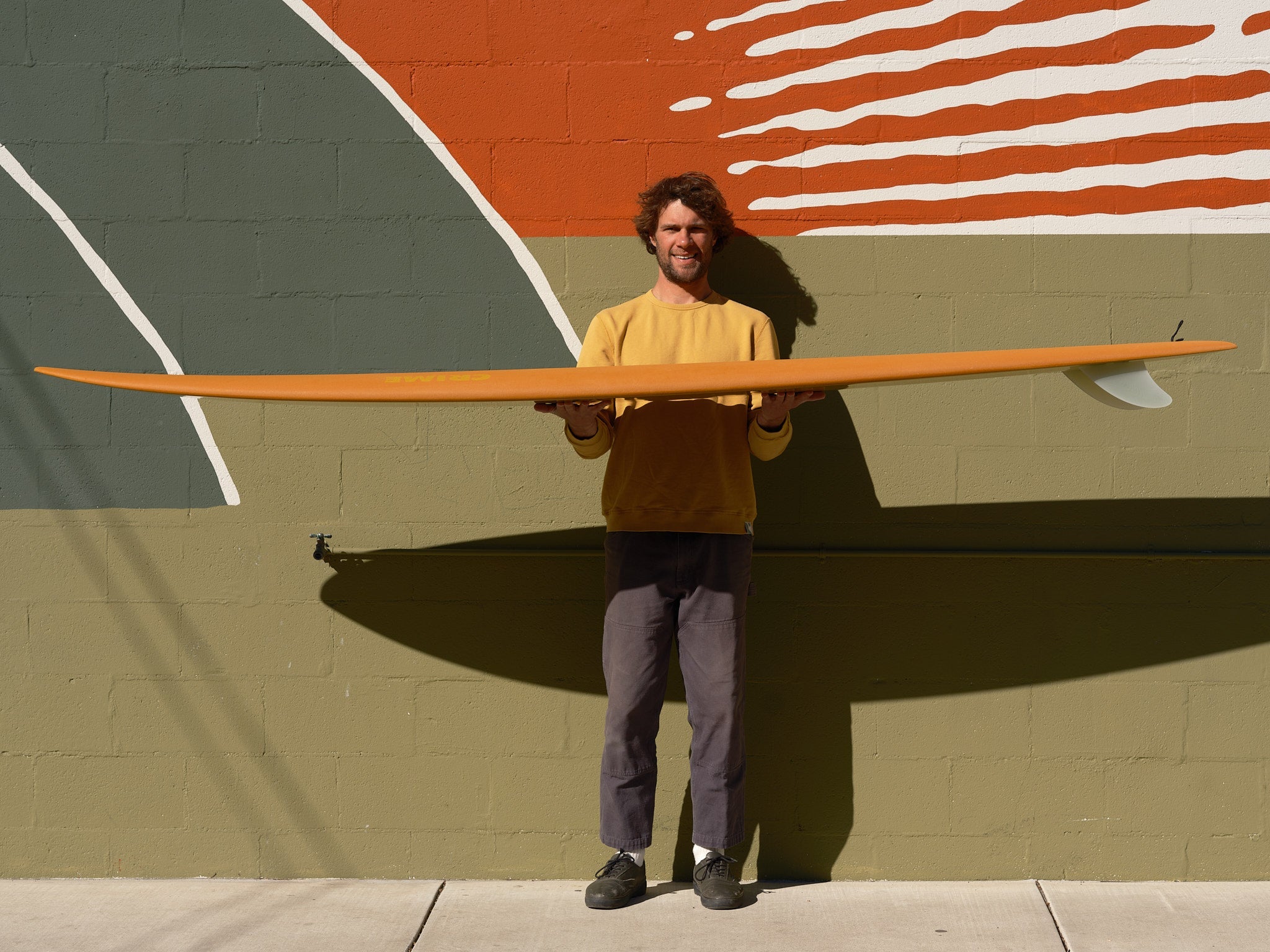 9'5 Crime Long Fish Rust - Mollusk Surf Shop