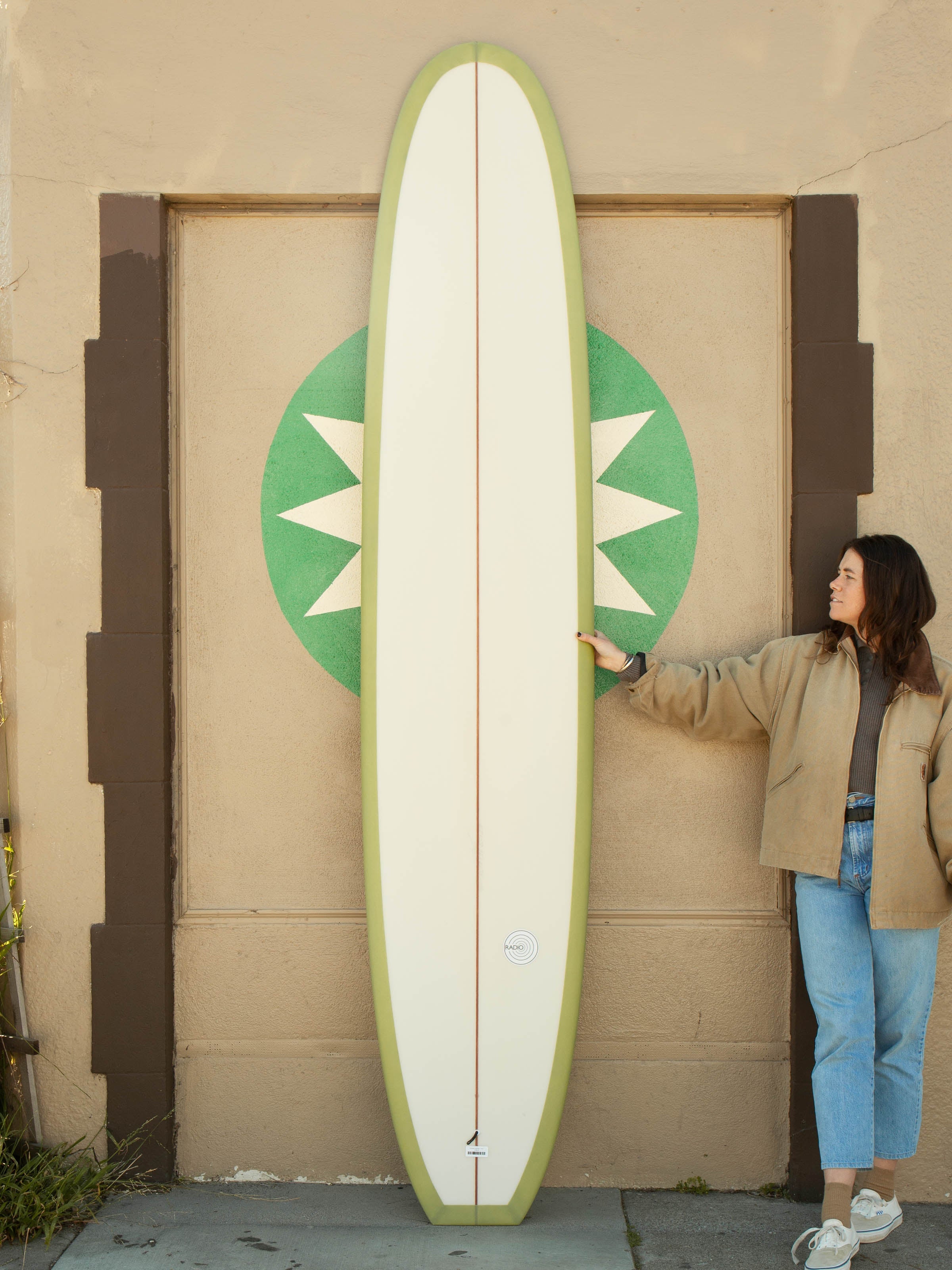 9'6 Radio Noserider - Olive - Mollusk Surf Shop
