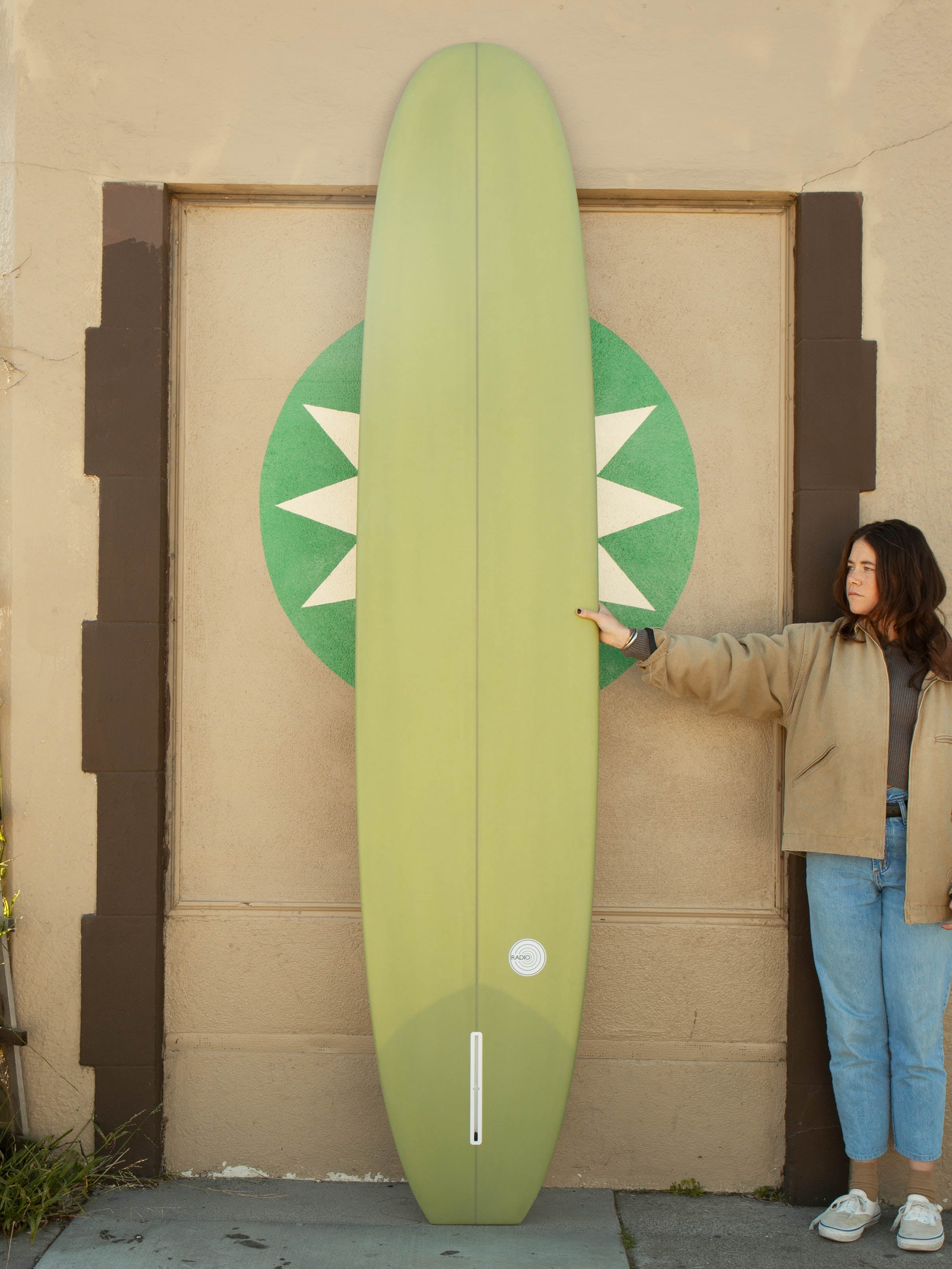 9'6 Radio Noserider - Olive - Mollusk Surf Shop