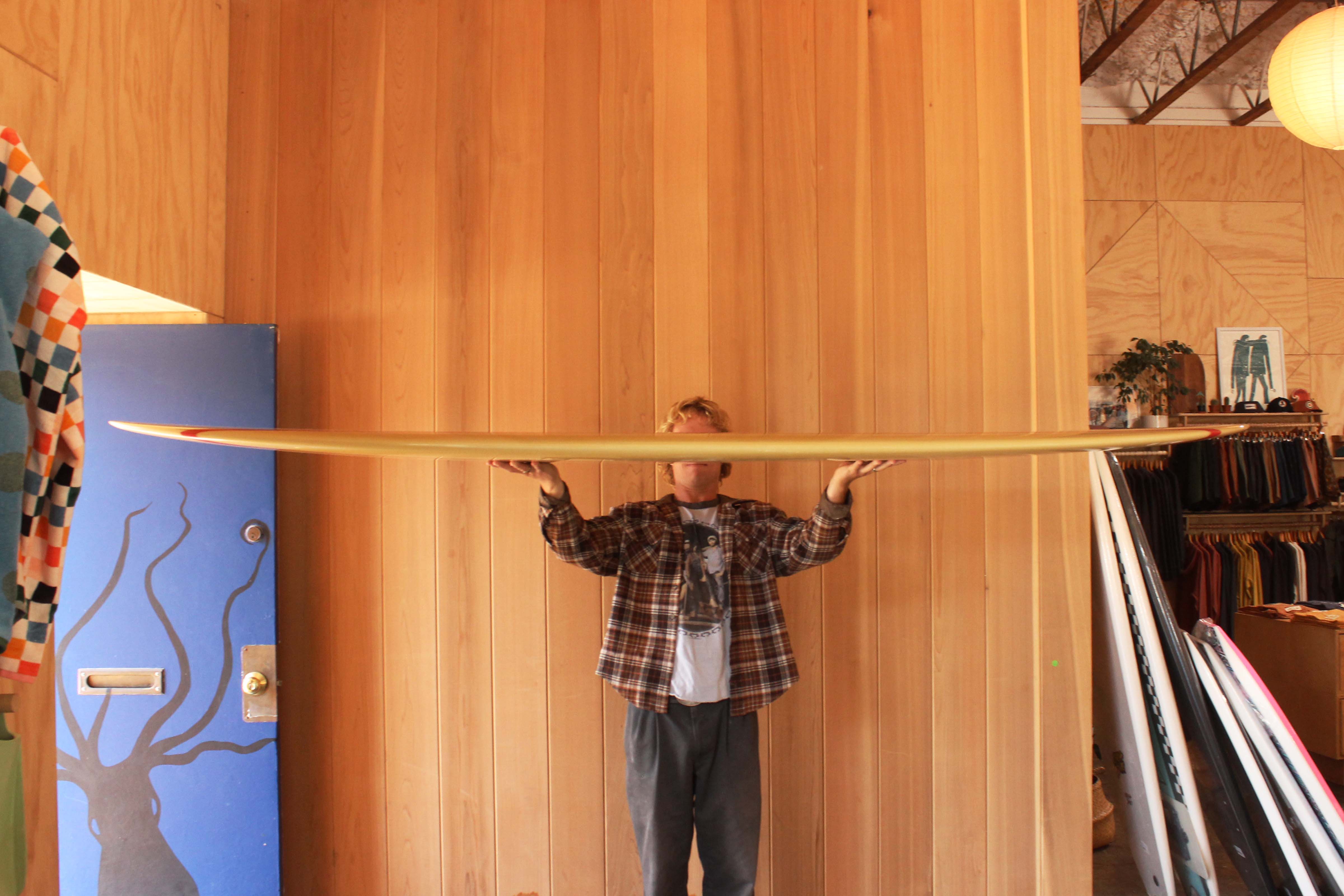 9'6 Tyler Warren Pintail Noserider - Mollusk Surf Shop