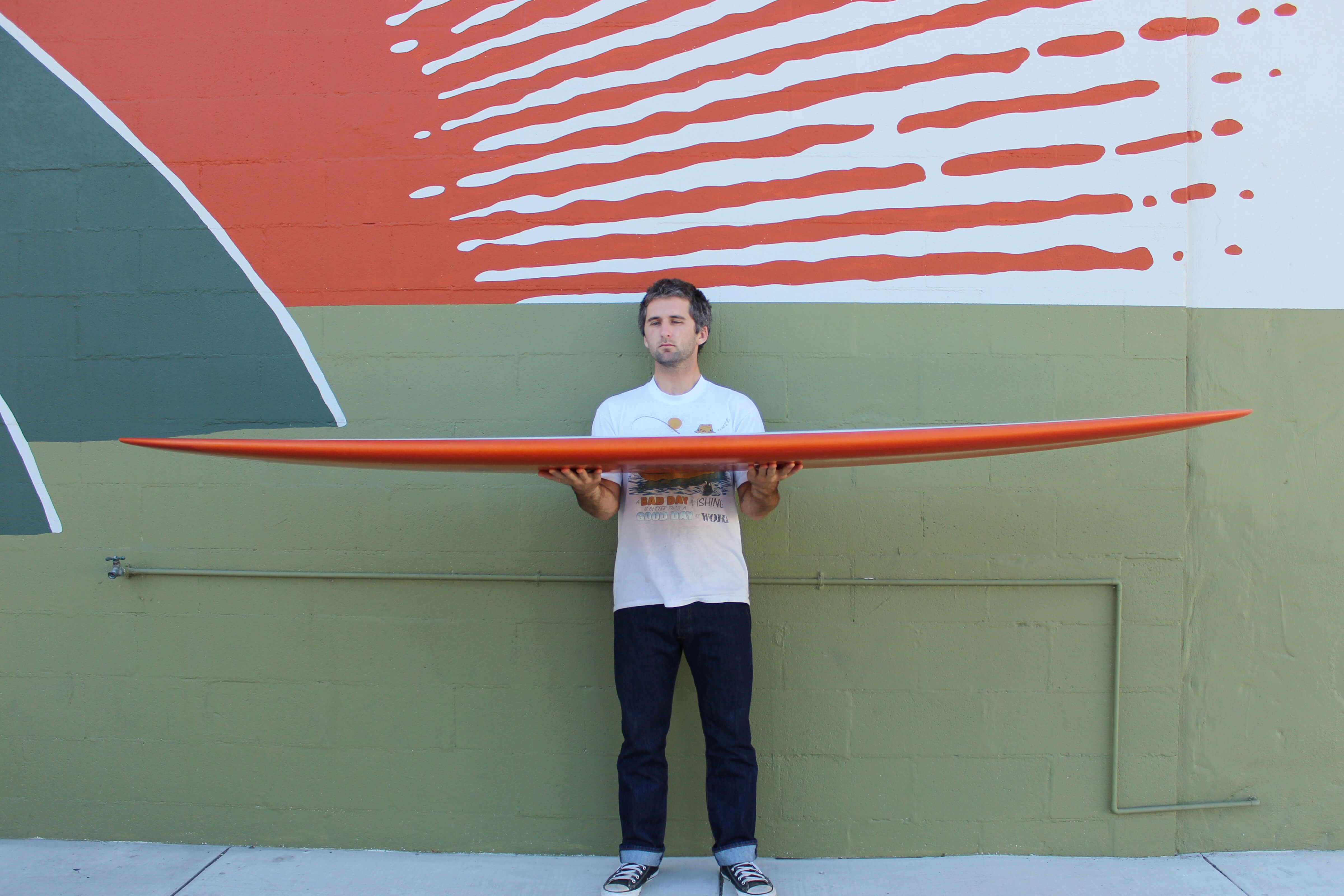 9'6 Weston Axis - Orange - Mollusk Surf Shop