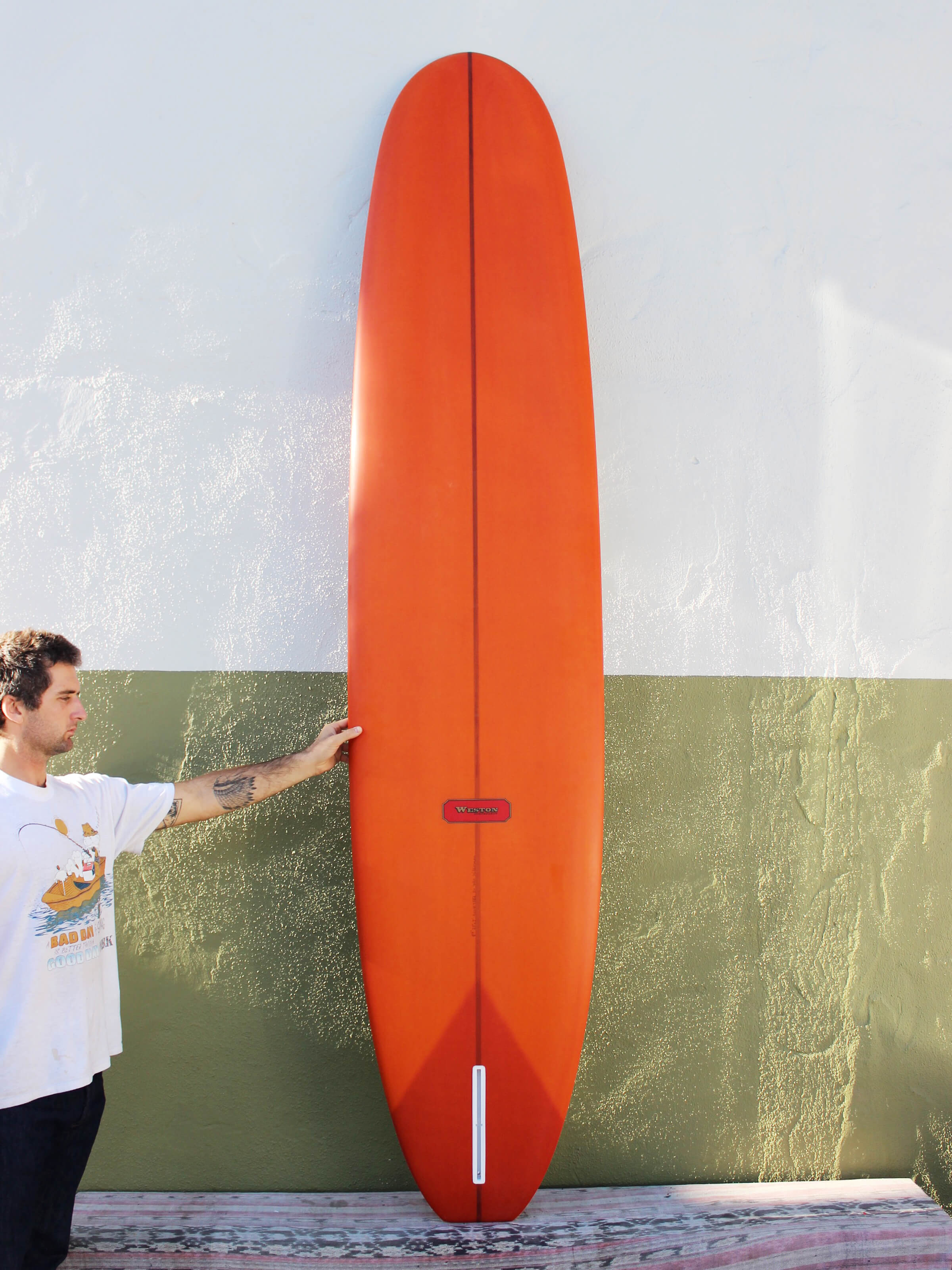 9'6 Weston Axis - Orange - Mollusk Surf Shop