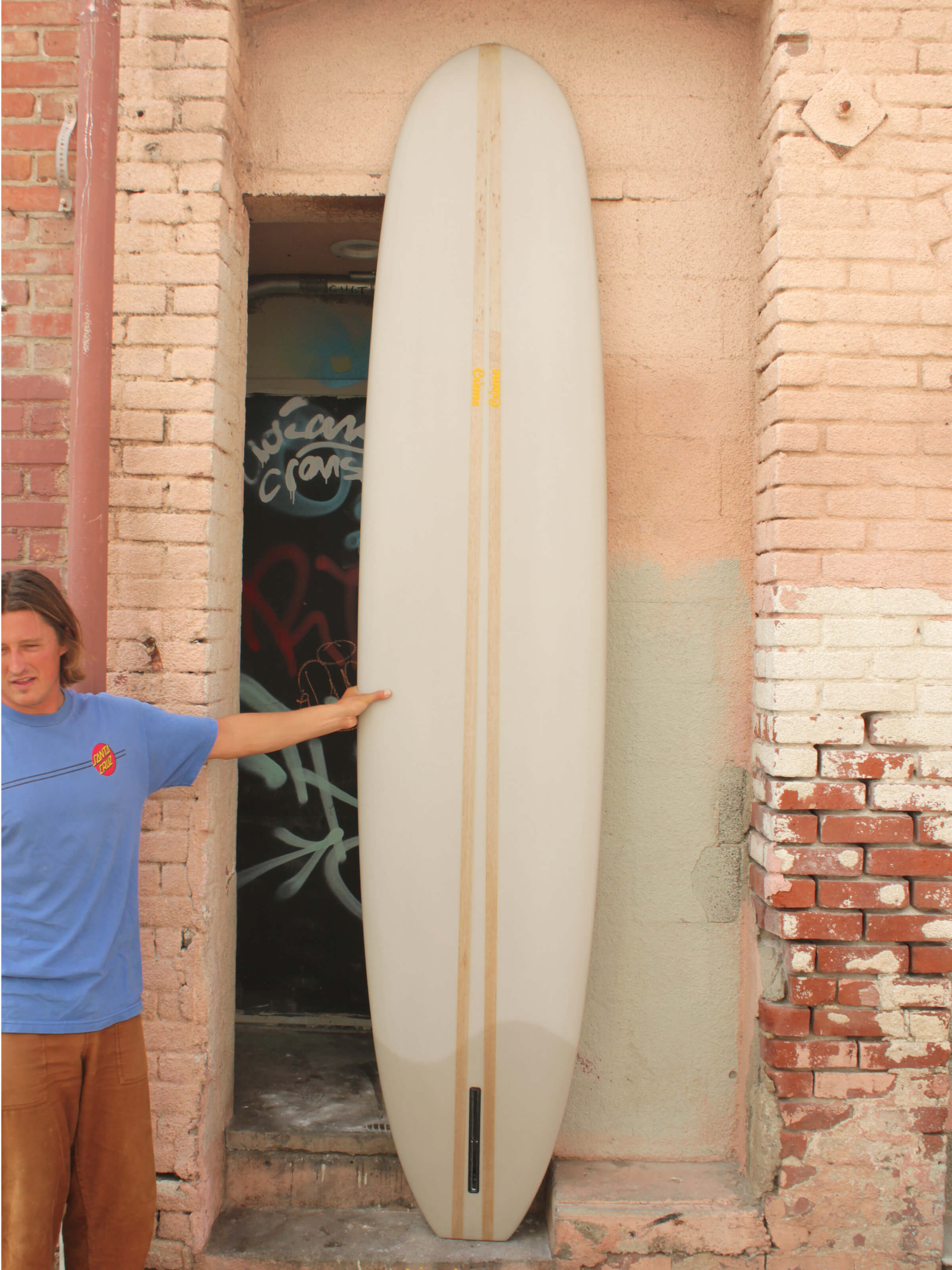 9'8 Creme Californian - Mollusk Surf Shop