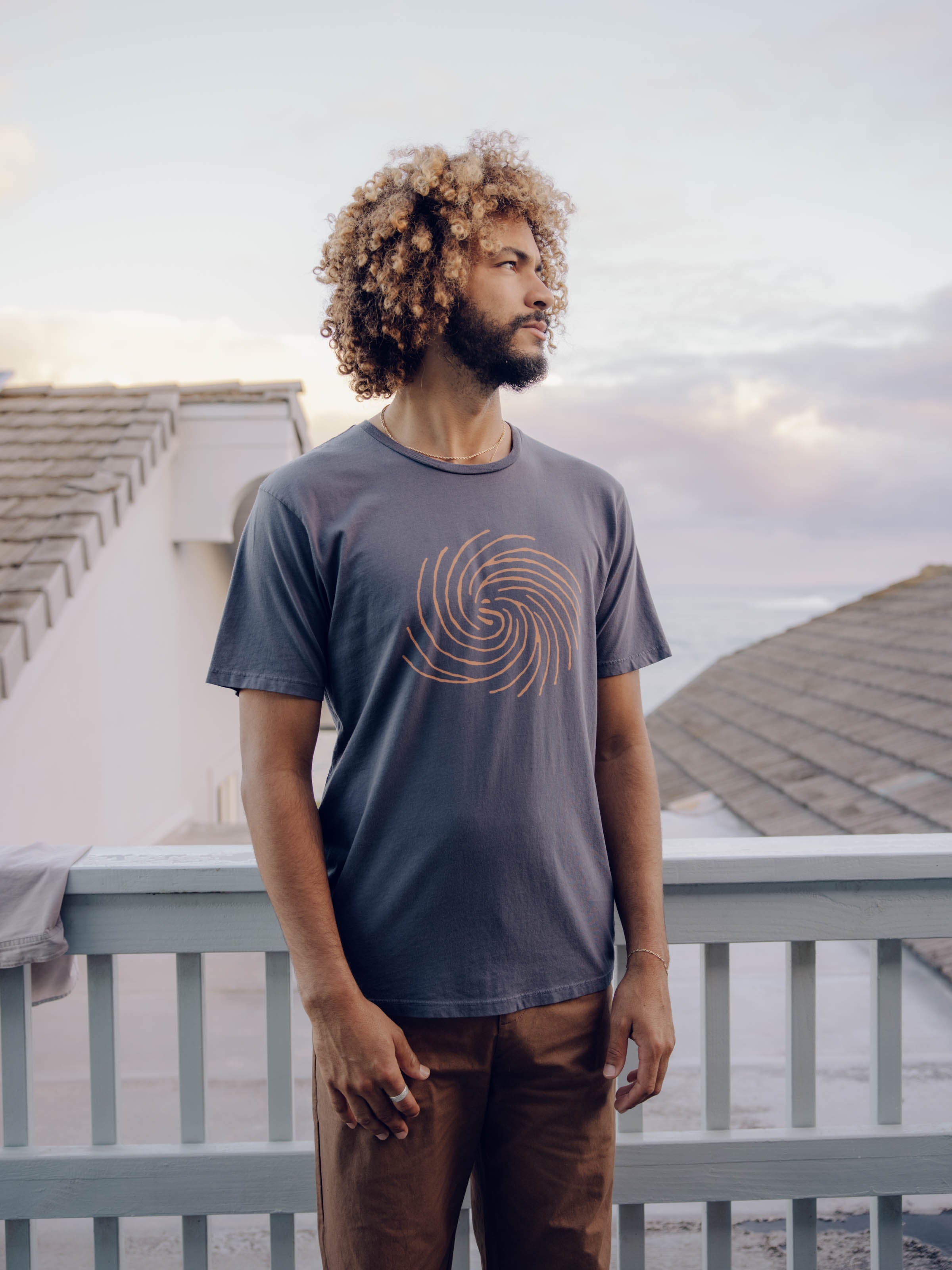 Alpine Sea Tee - S - Mollusk Surf Shop