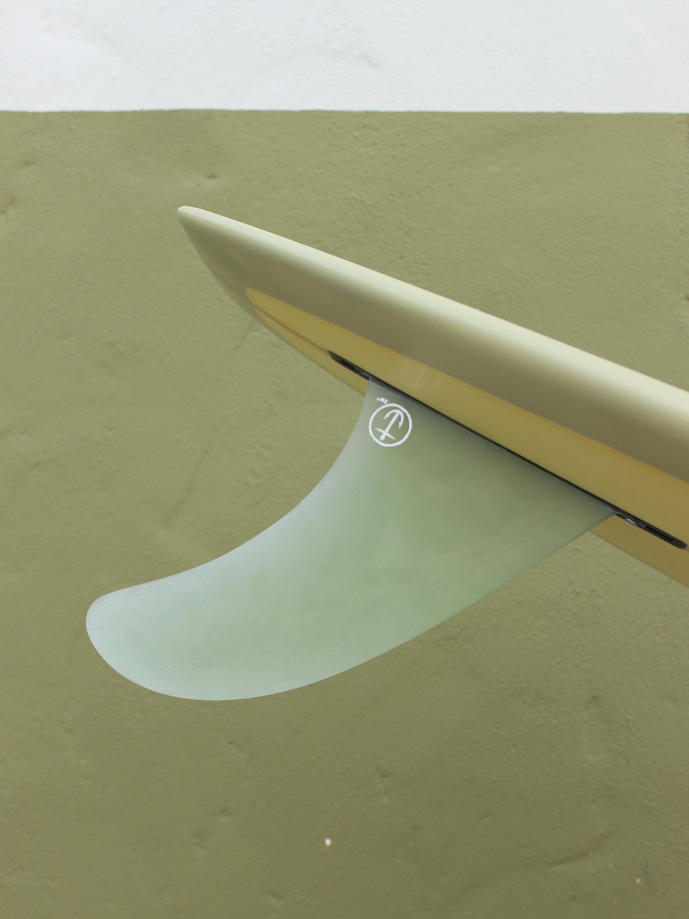 Captain Fin Pivot 10" - Black - Mollusk Surf Shop