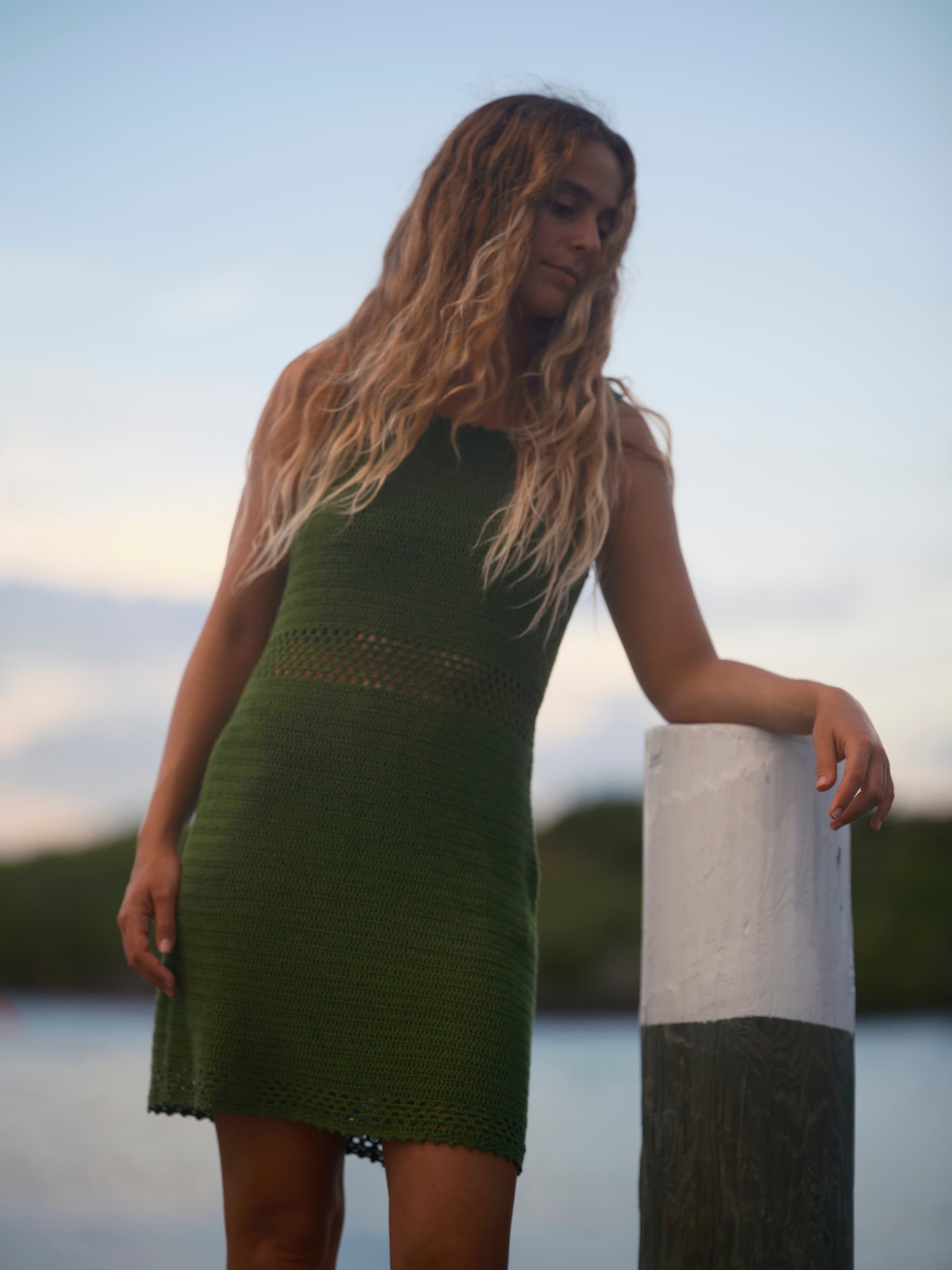 Crochet Beach Dress - XS - Mollusk Surf Shop