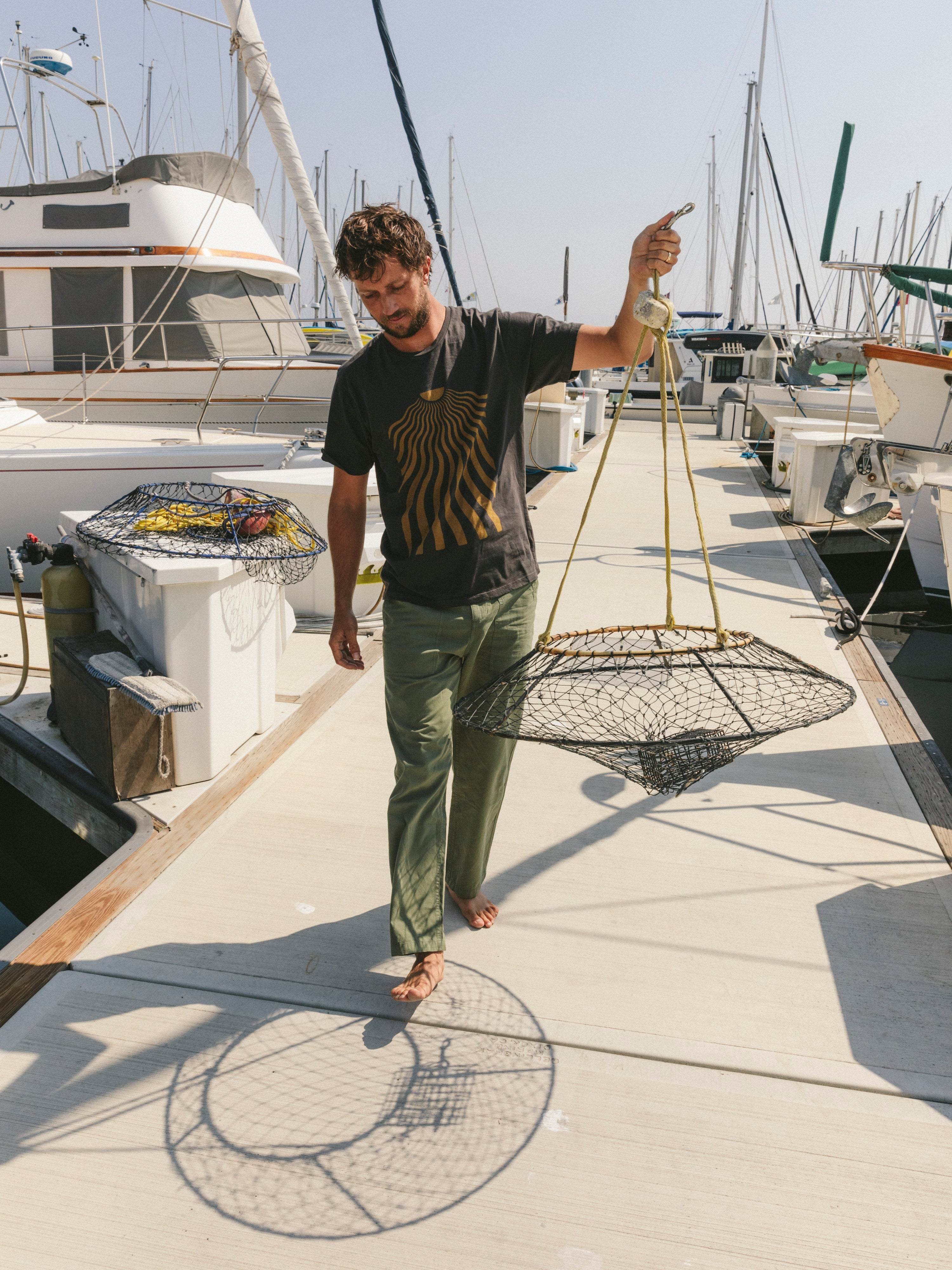 Gold Ra Tee - S - Mollusk Surf Shop