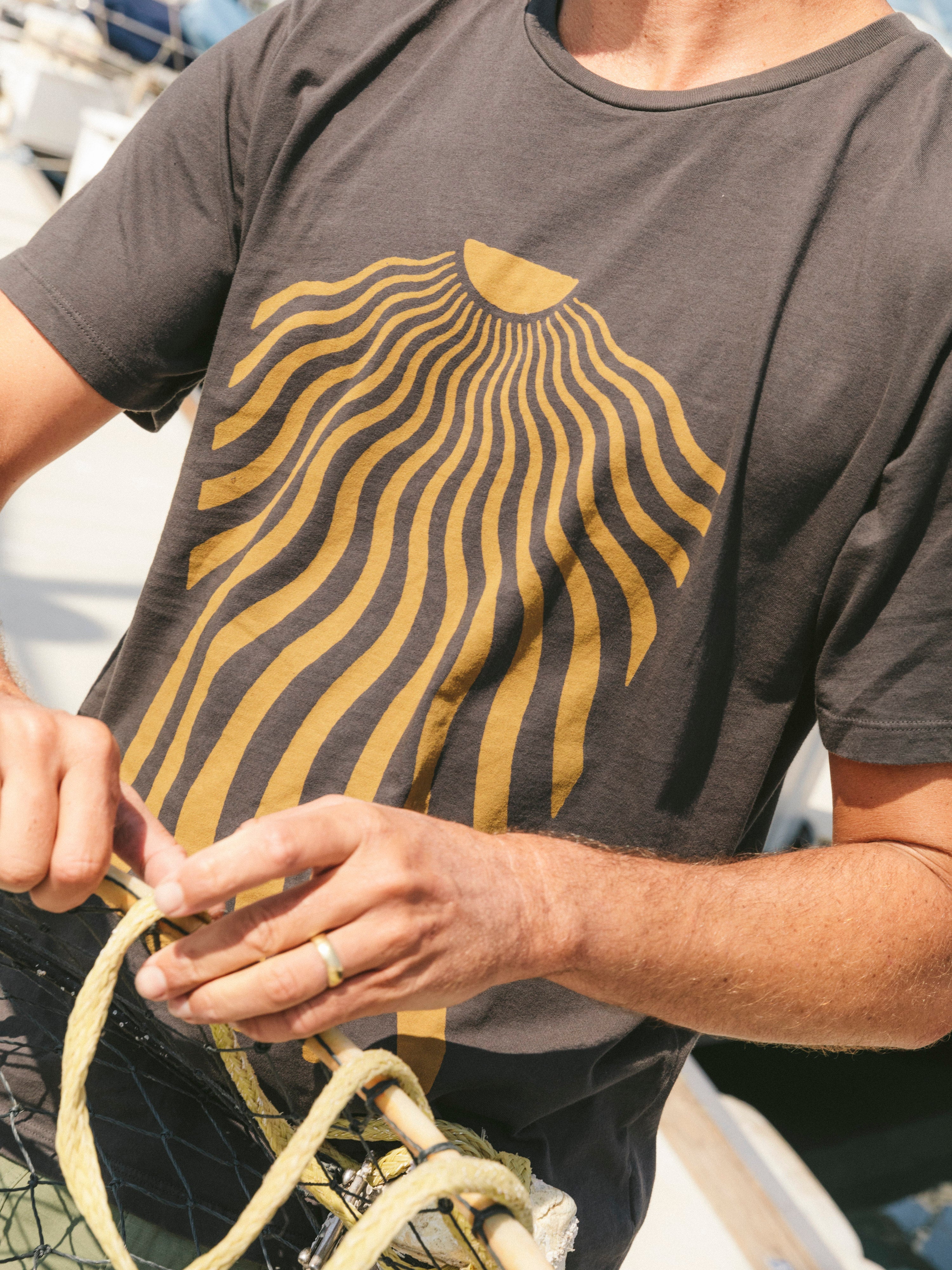 Gold Ra Tee - S - Mollusk Surf Shop