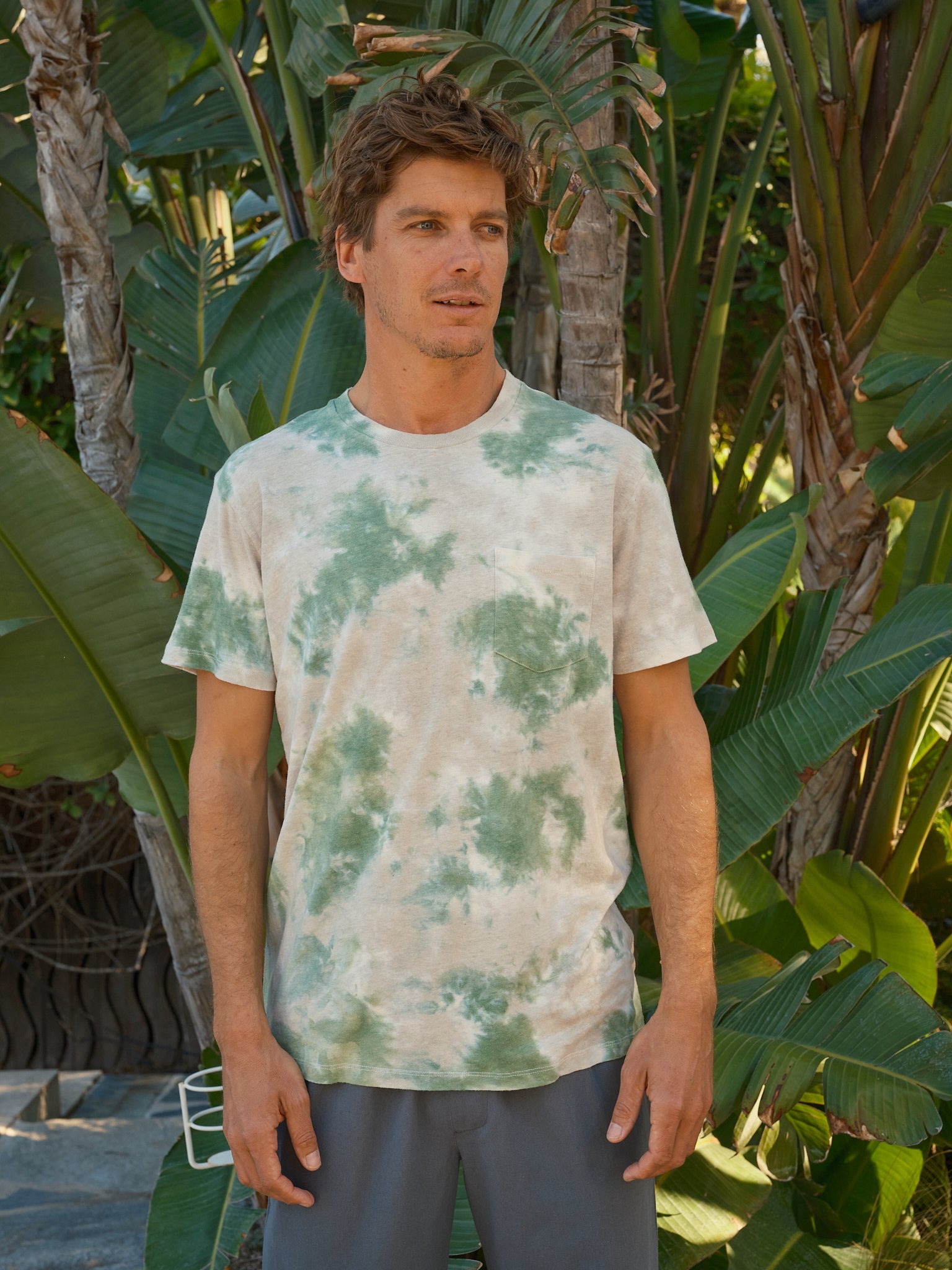 Hemp Pocket Tee - S - Mollusk Surf Shop