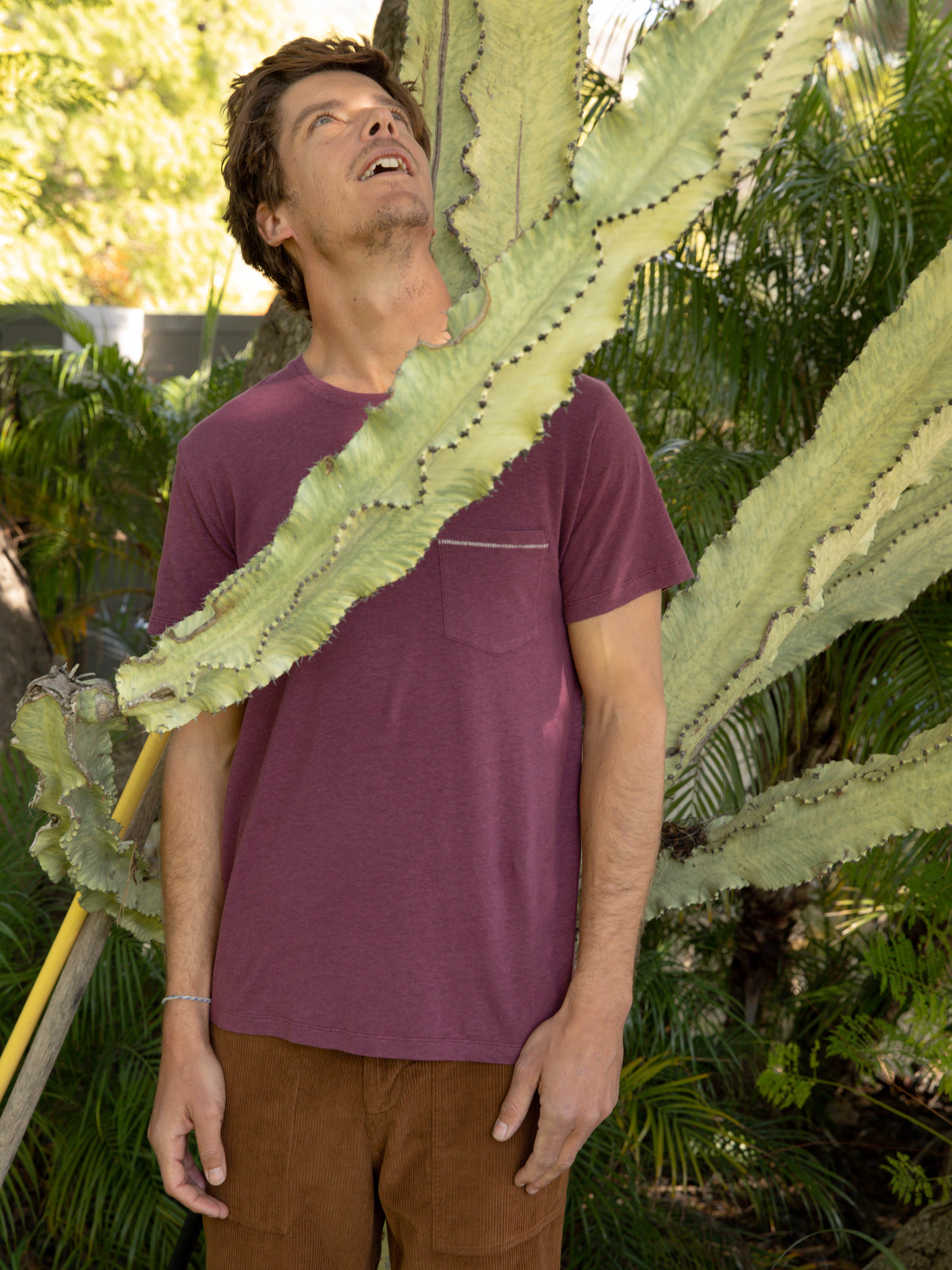 Hemp Pocket Tee - S - Mollusk Surf Shop