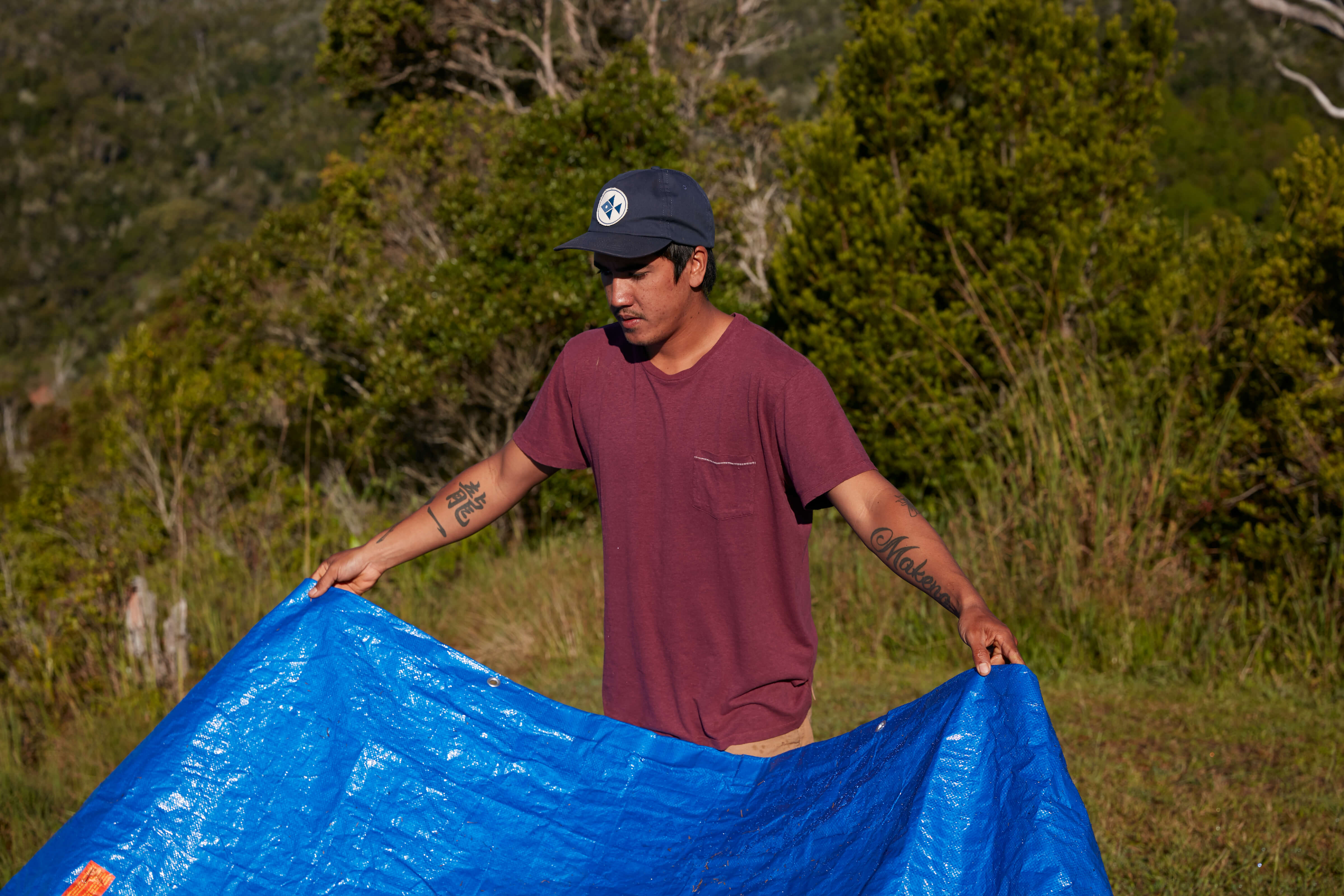 Hemp Pocket Tee - S - Mollusk Surf Shop