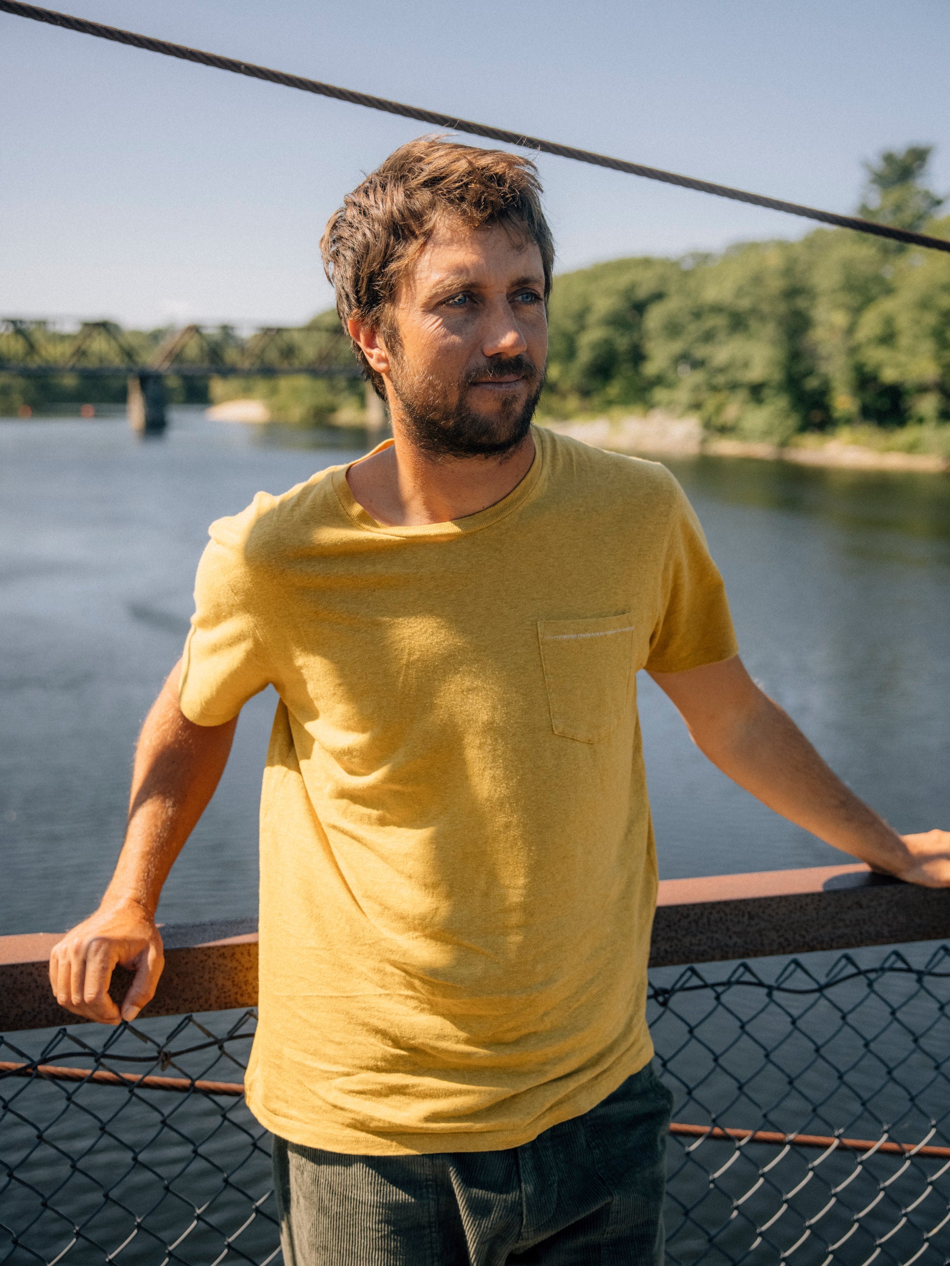 Hemp Pocket Tee - S - Mollusk Surf Shop