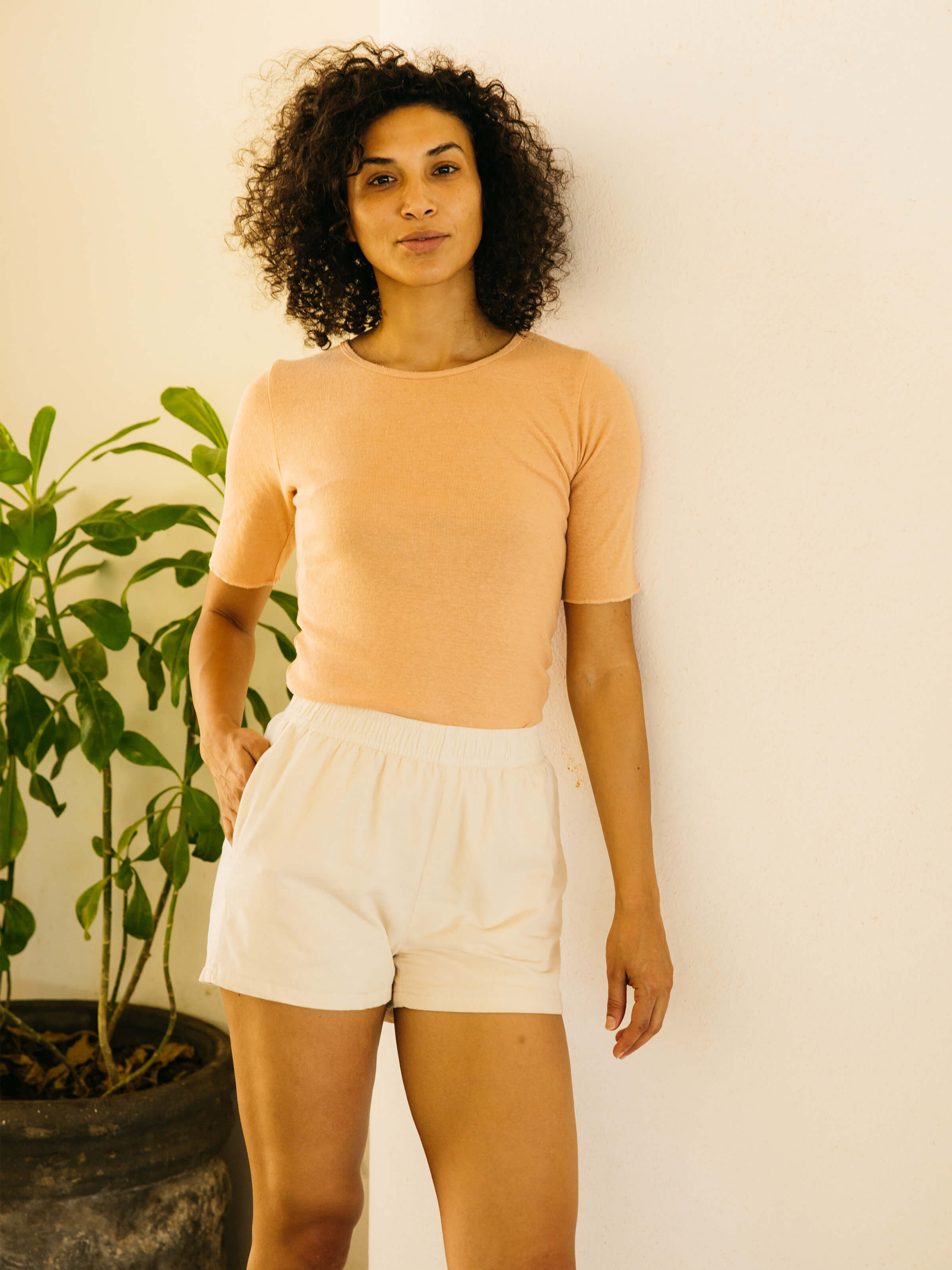 Hemp Rib Tee - XS - Mollusk Surf Shop