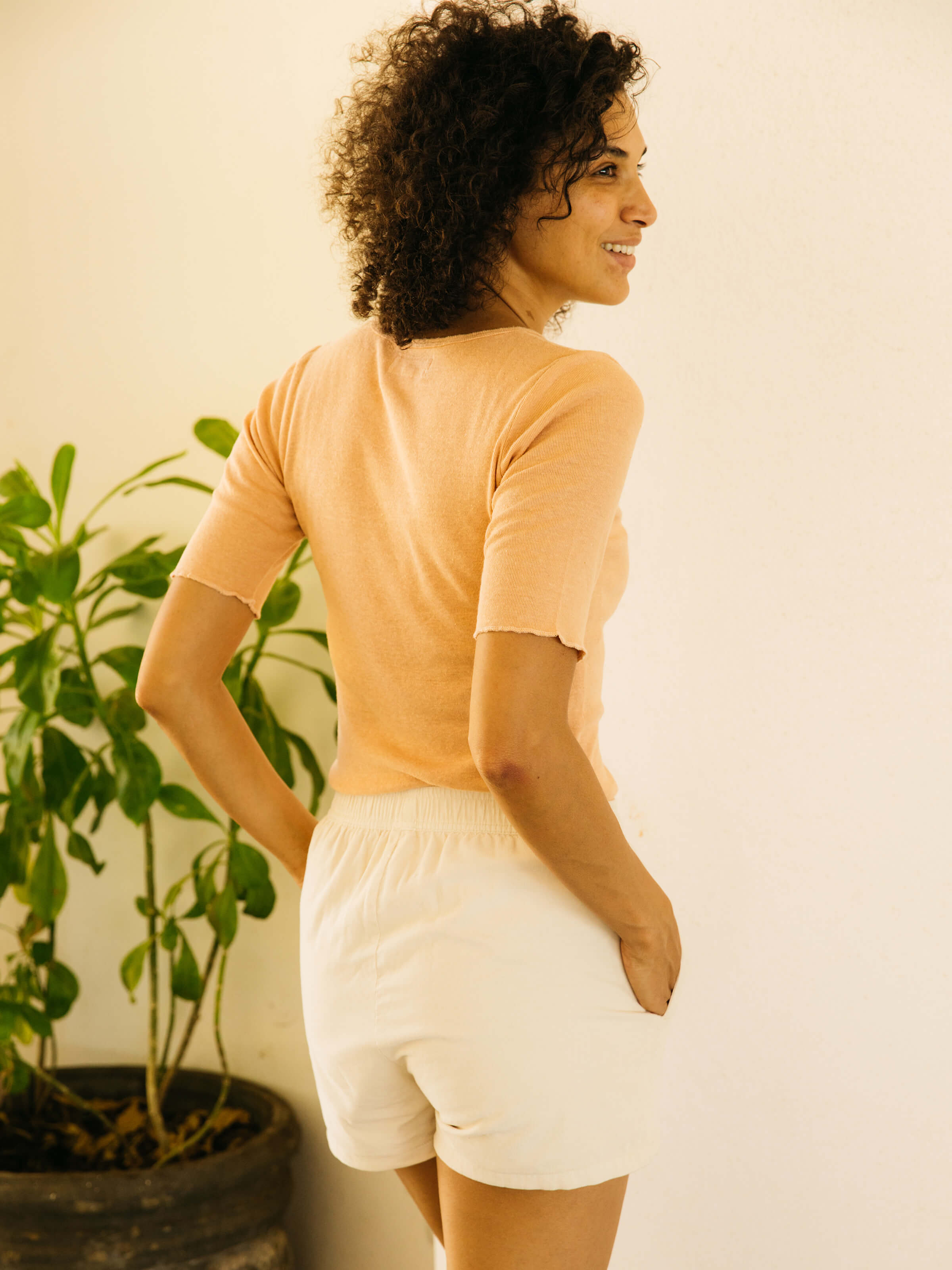Hemp Rib Tee - XS - Mollusk Surf Shop - description