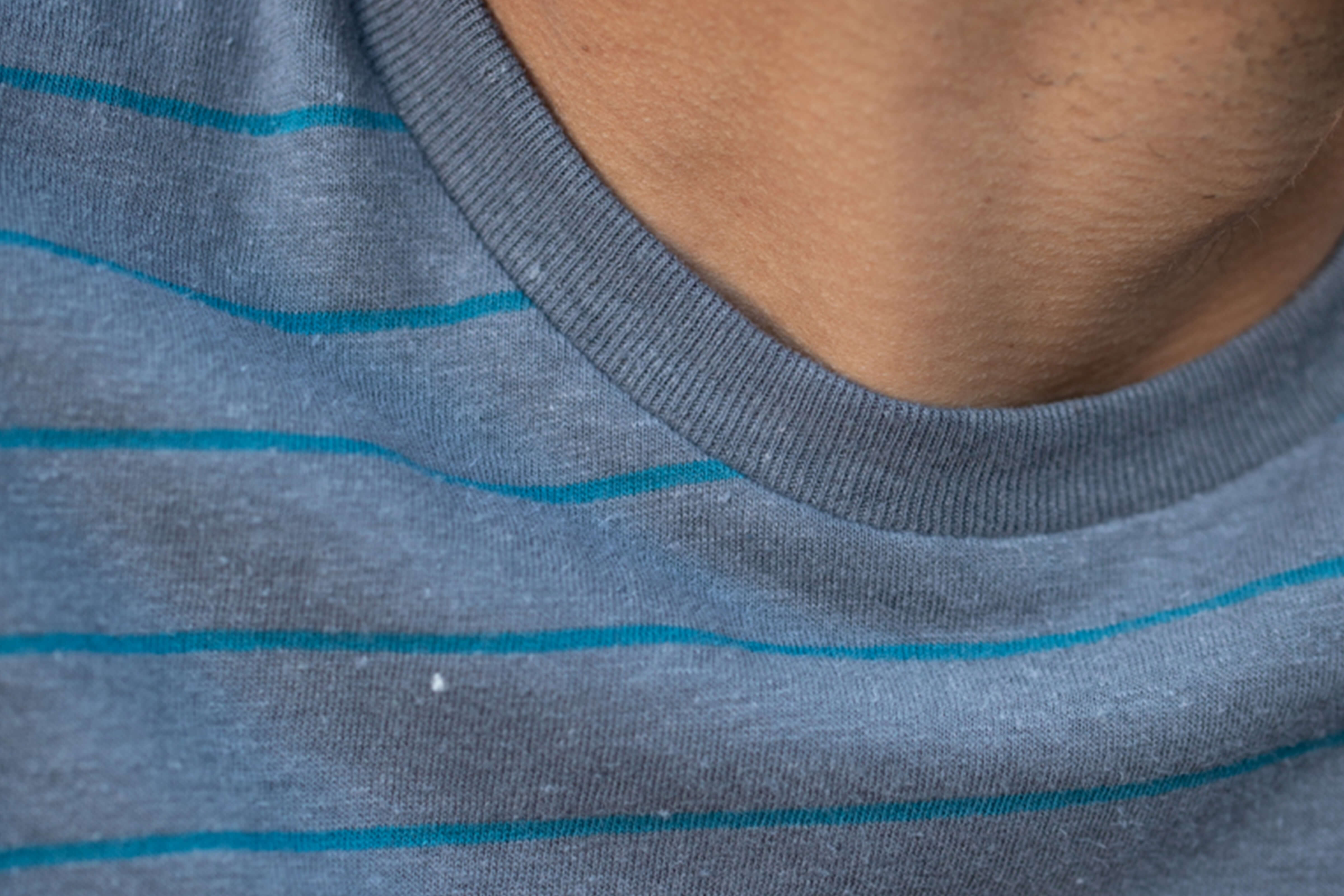 Hemp Stripe Tee - S - Mollusk Surf Shop
