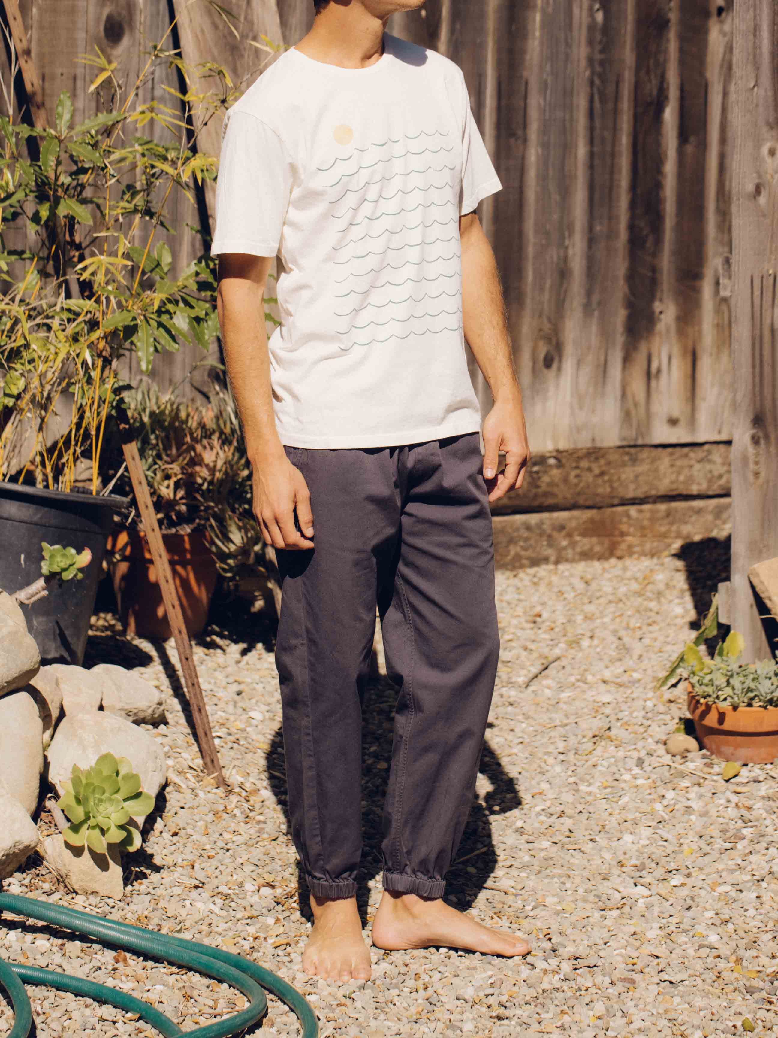 Here Comes the Ocean Tee - S - Mollusk Surf Shop