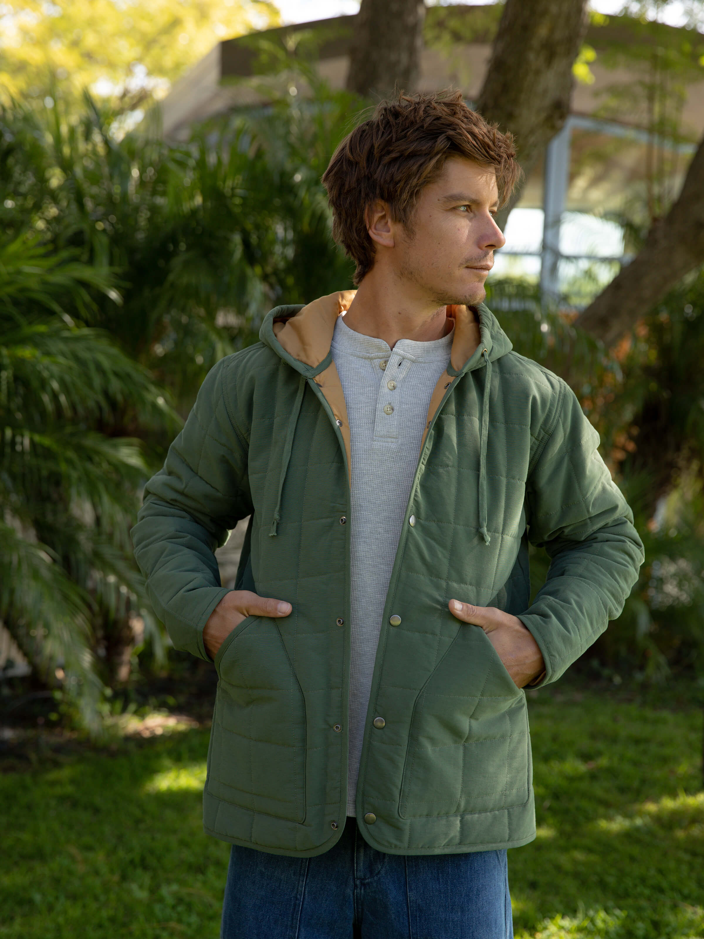 Hooded Barn Jacket - S - Mollusk Surf Shop - description