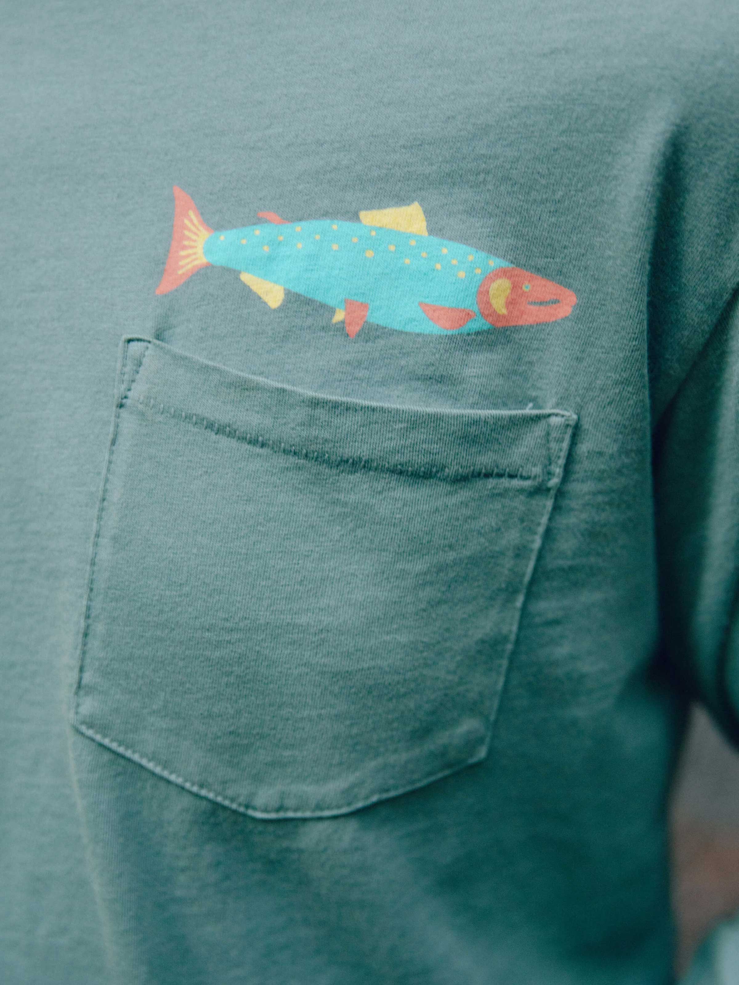 Hot Salmon Long Sleeve - S - Mollusk Surf Shop