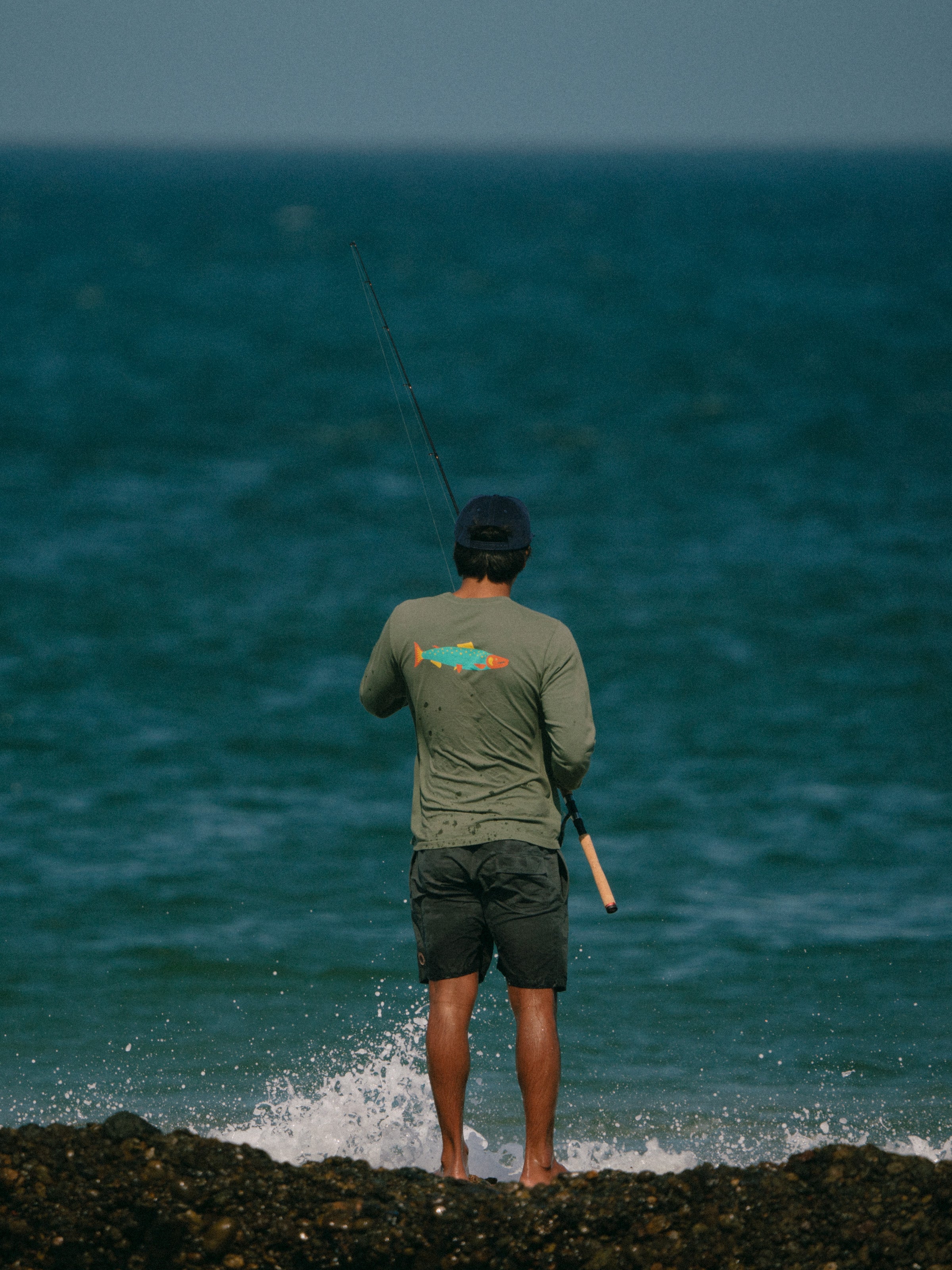 Hot Salmon Long Sleeve - S - Mollusk Surf Shop