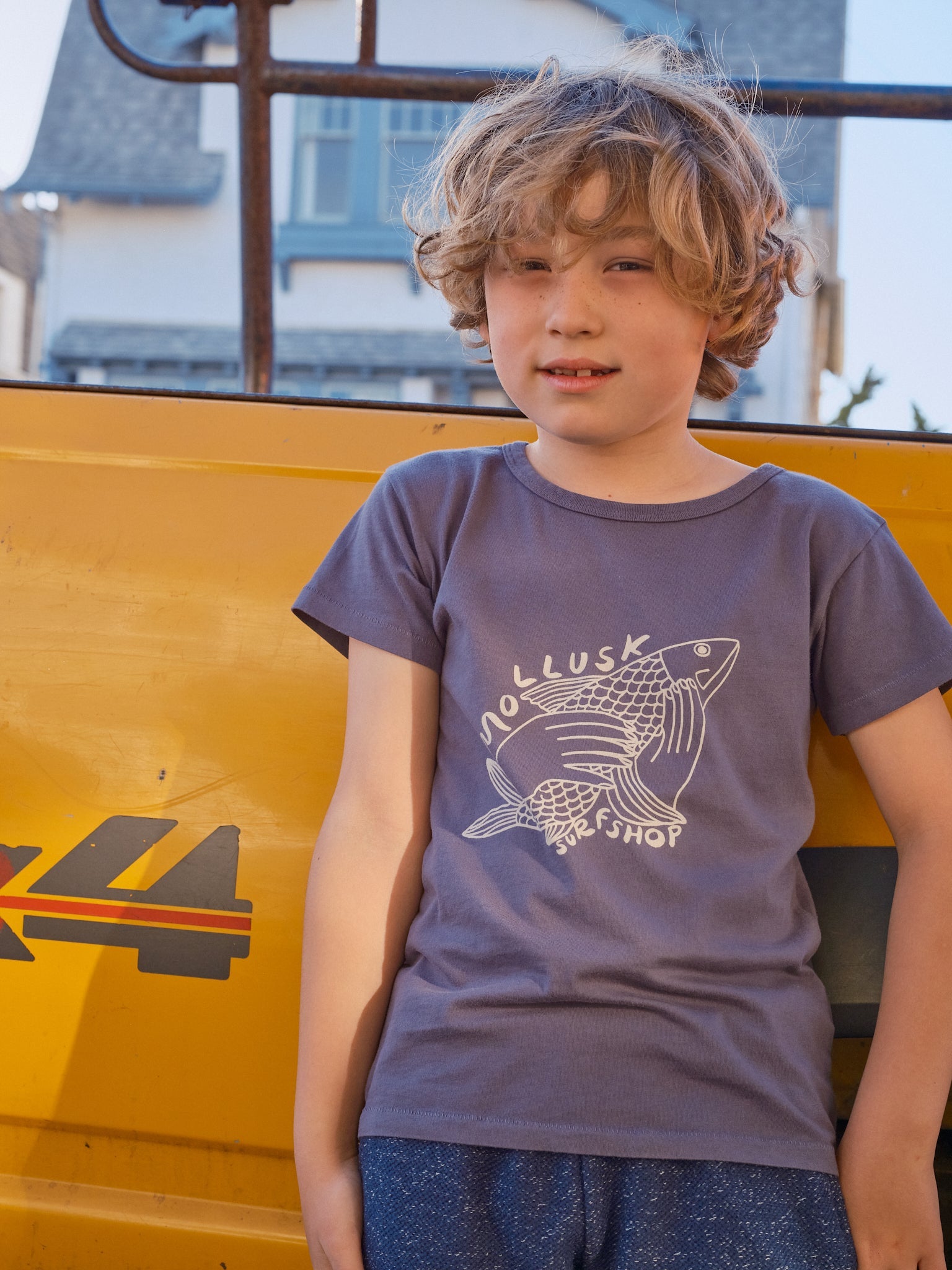 Kids Angler Tee - 2yr - Mollusk Surf Shop