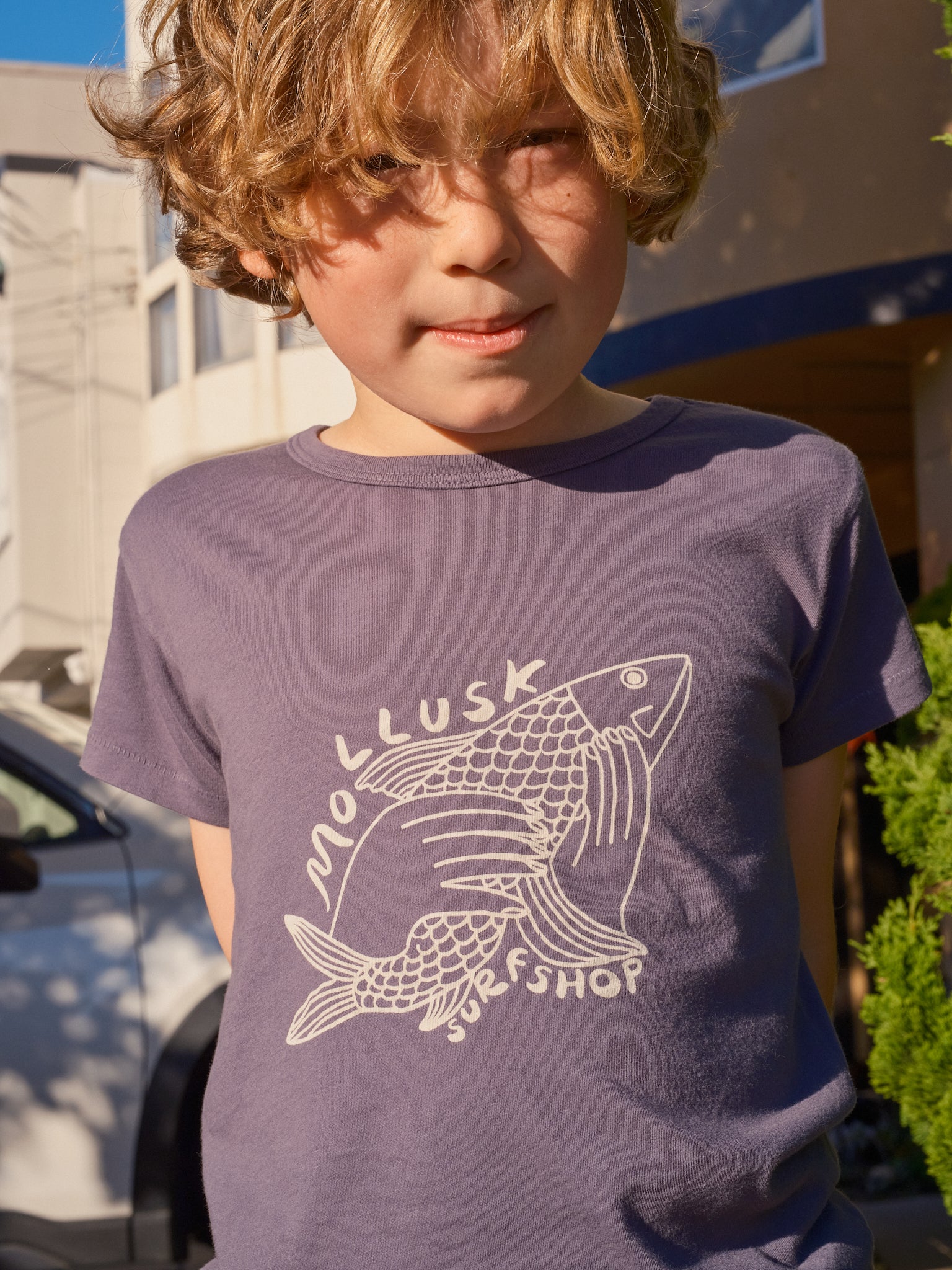 Kids Angler Tee - 2yr - Mollusk Surf Shop
