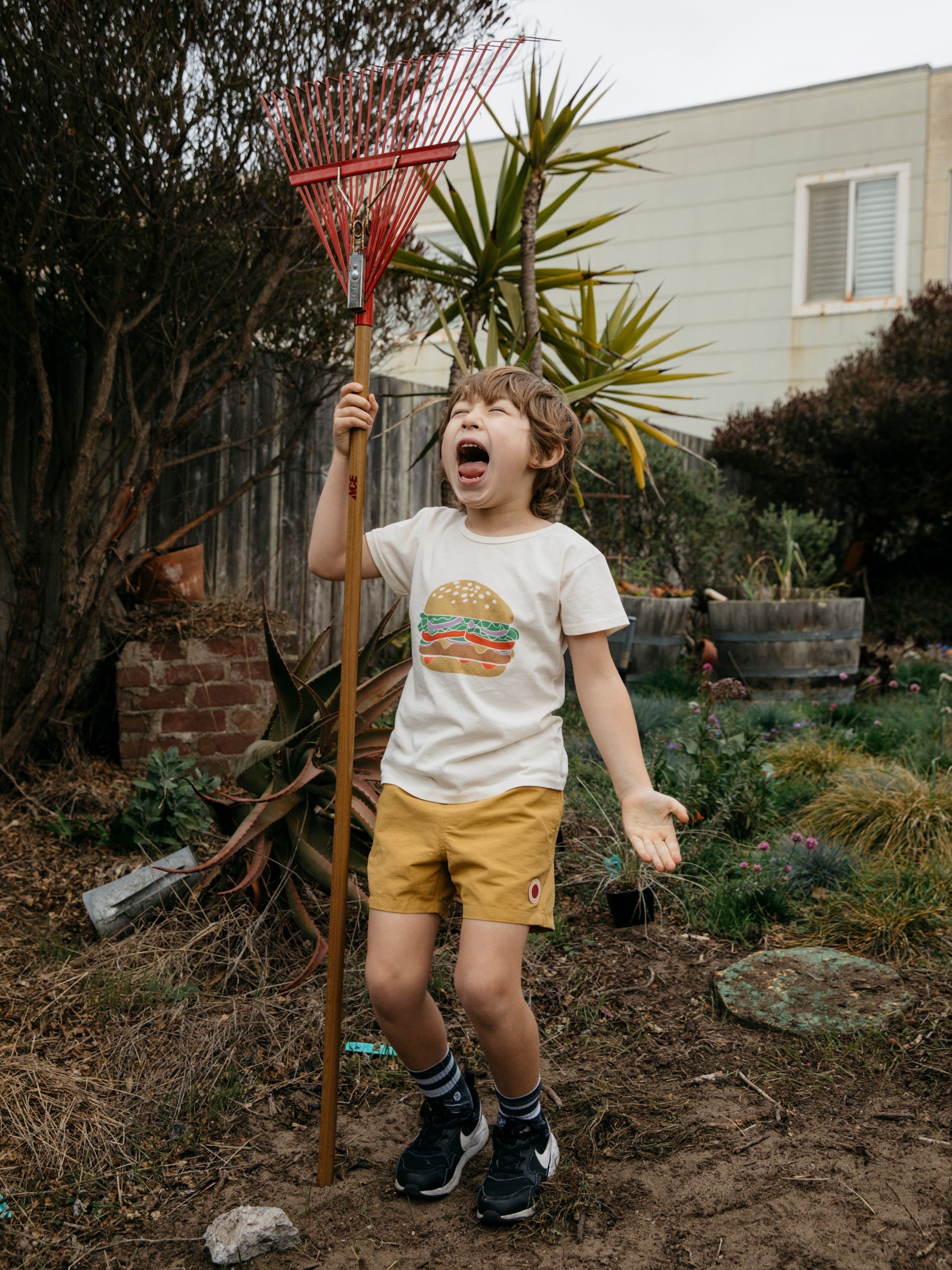 Kids Cheeseburger Tee - 3-6M - Mollusk Surf Shop
