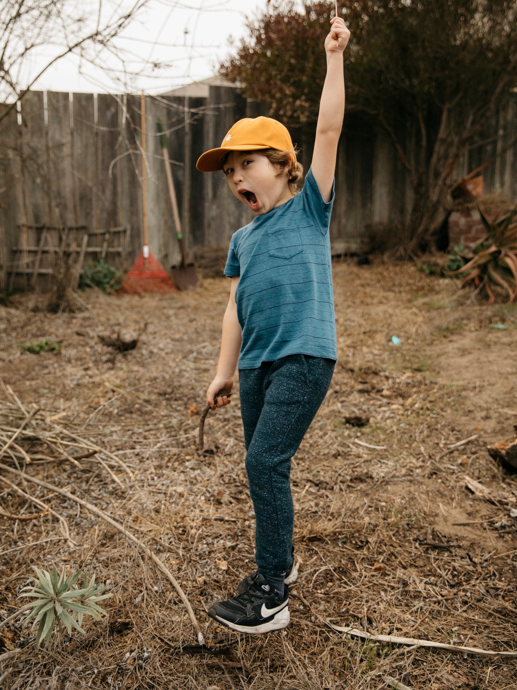 Kids Stripe Pocket Tee - 2yr - Mollusk Surf Shop