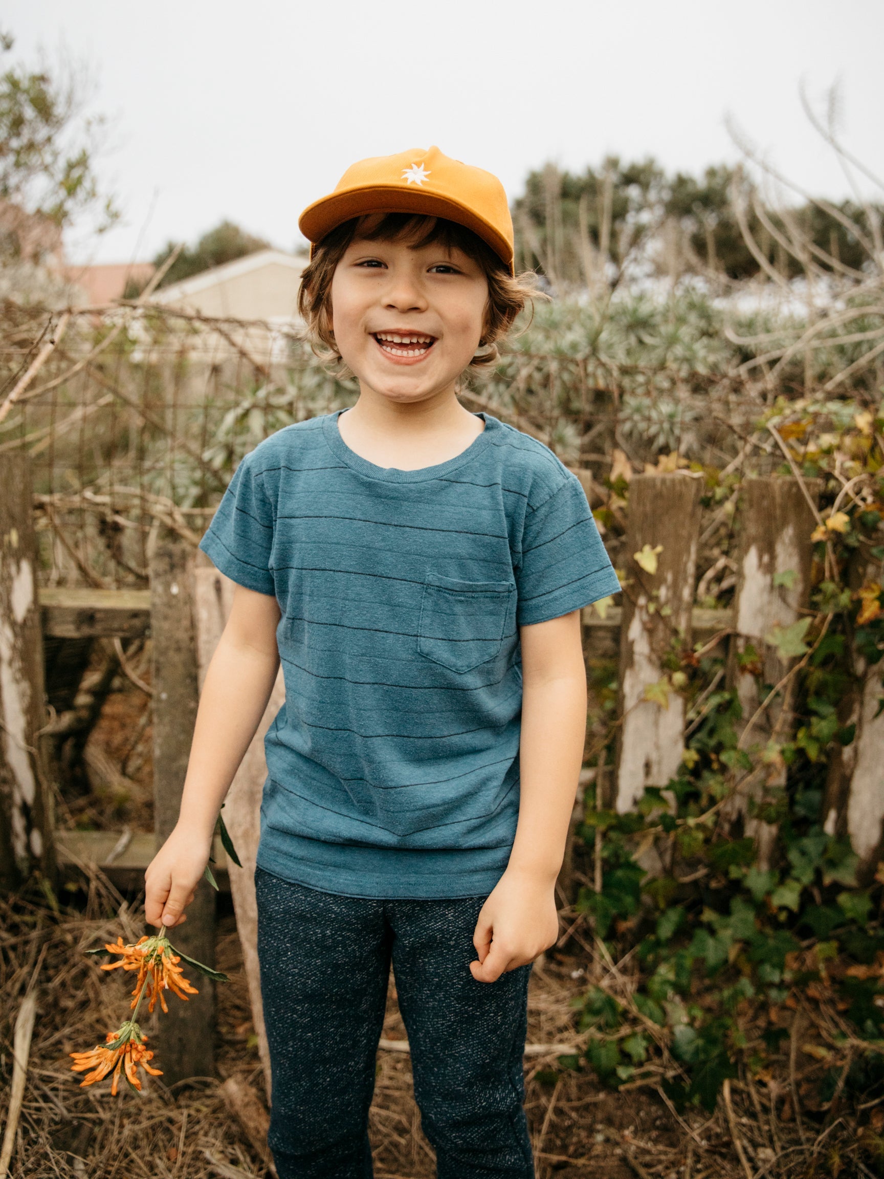 Kids Stripe Pocket Tee - 2yr - Mollusk Surf Shop