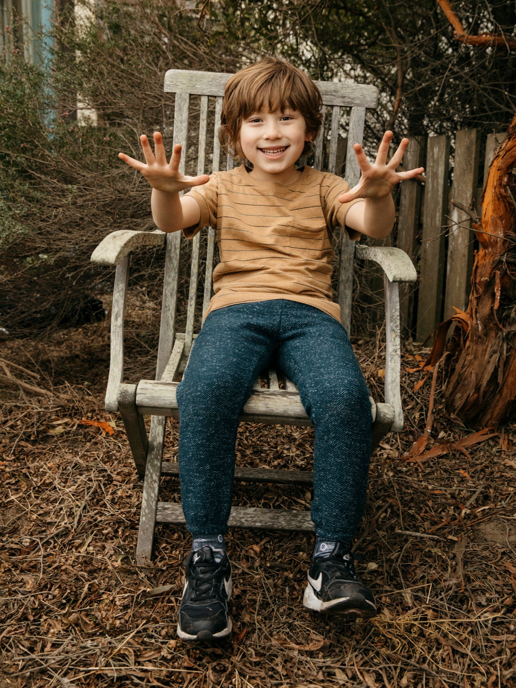 Kids Stripe Pocket Tee - 2yr - Mollusk Surf Shop