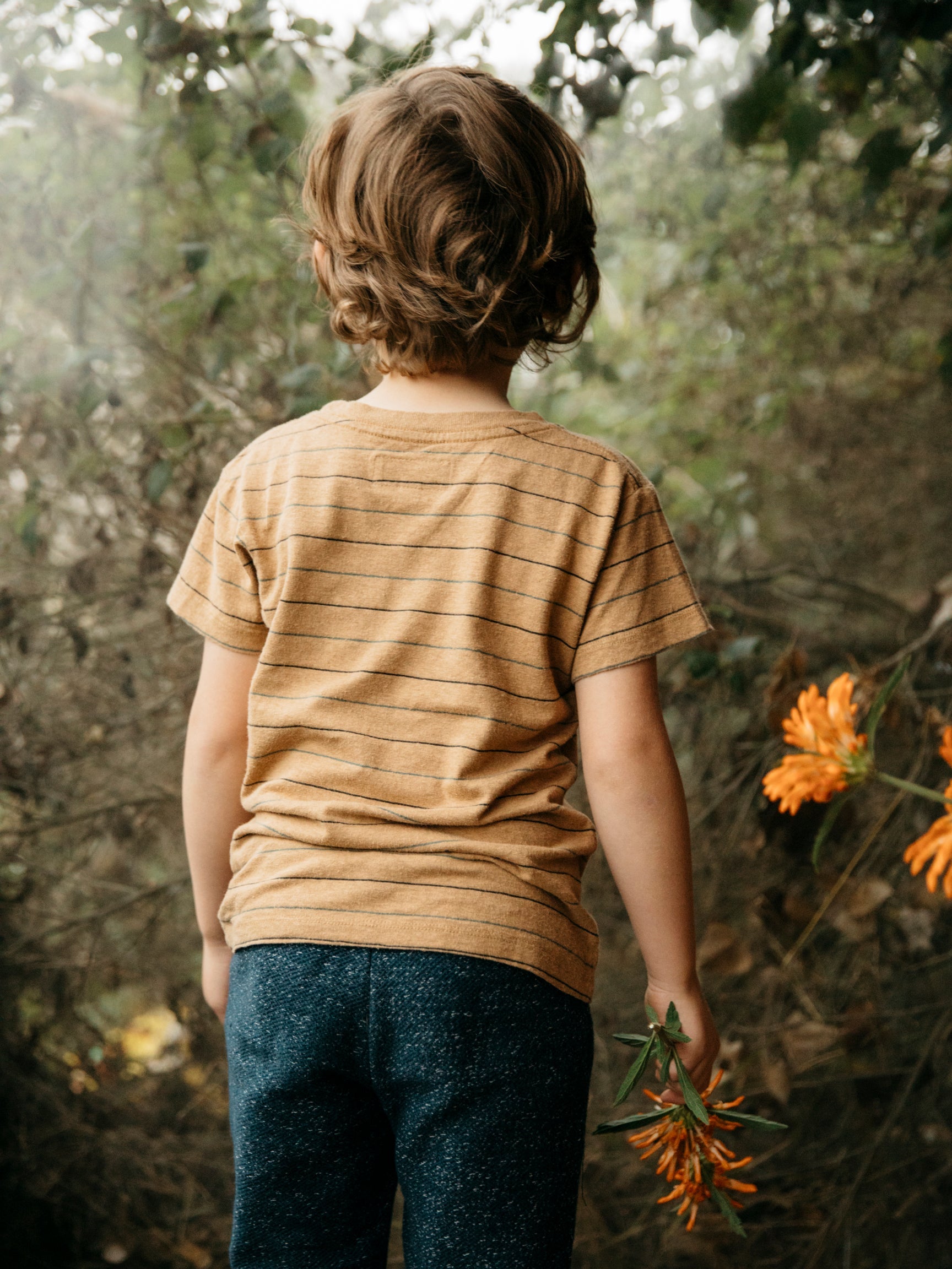 Kids Stripe Pocket Tee - 2yr - Mollusk Surf Shop - description