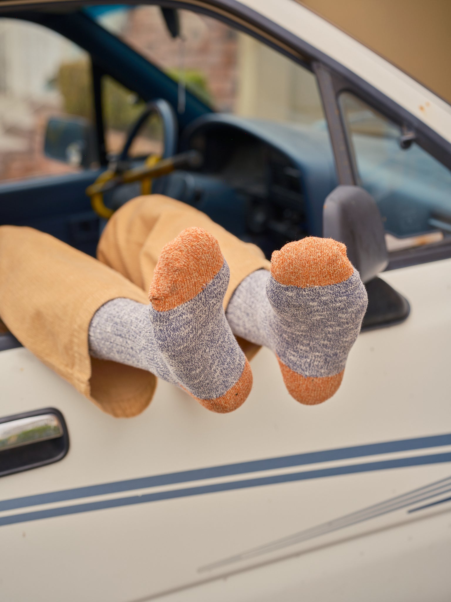 Marled Utility Sock - S - Mollusk Surf Shop - description