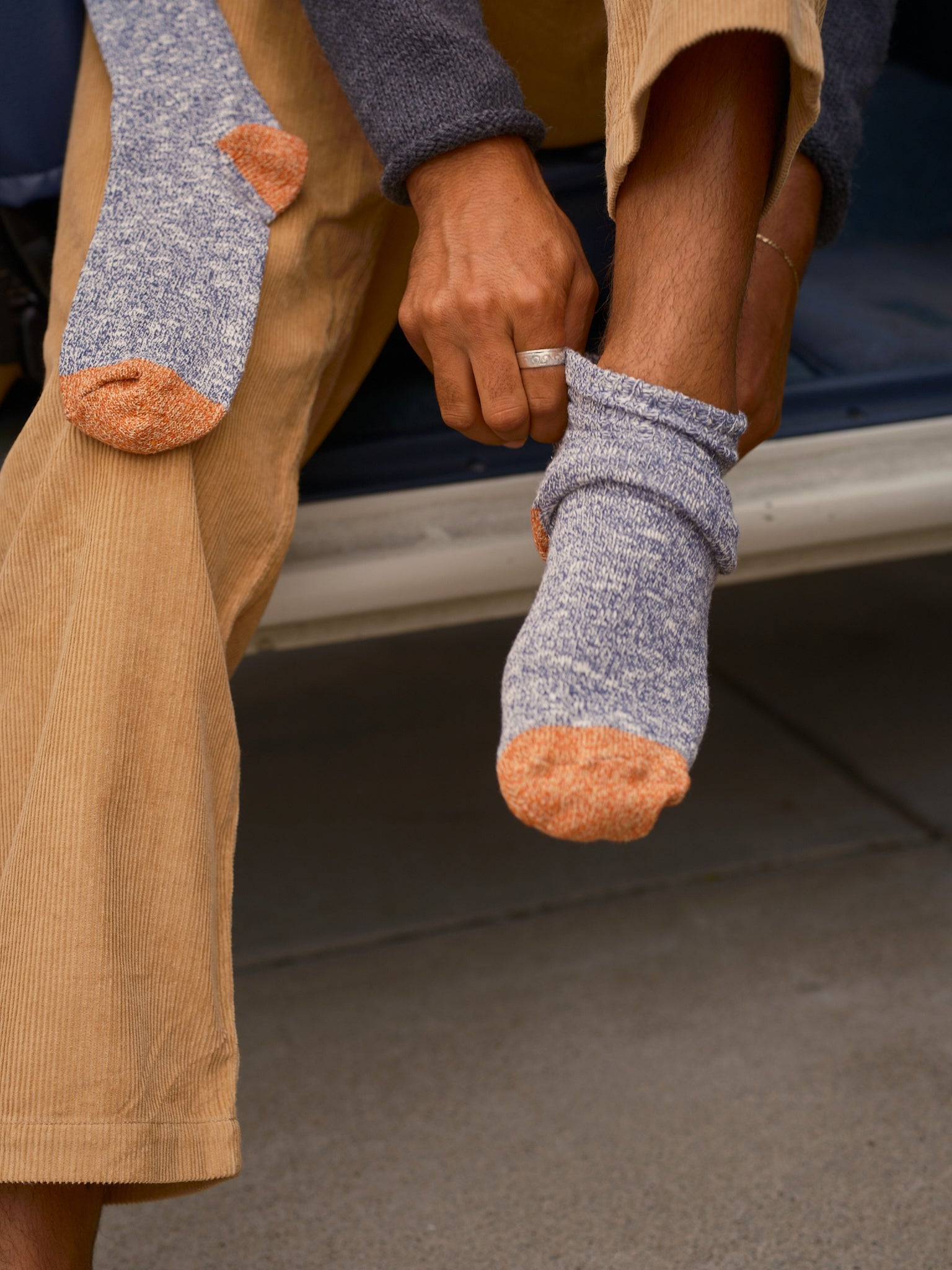Marled Utility Sock - S - Mollusk Surf Shop